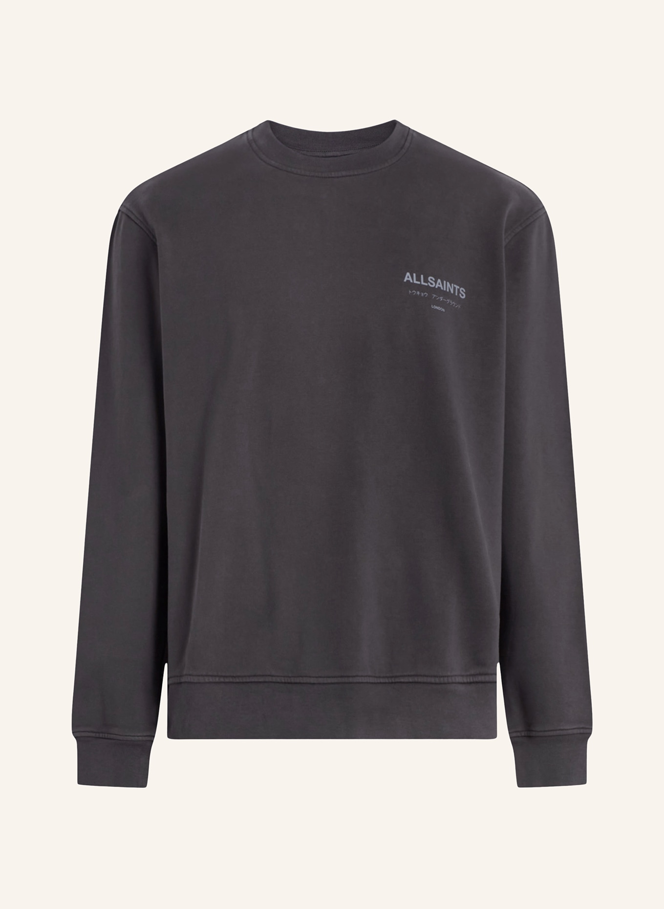 ALLSAINTS Sweatshirt UNDERGROUND, Farbe: GRAU (Bild 1)