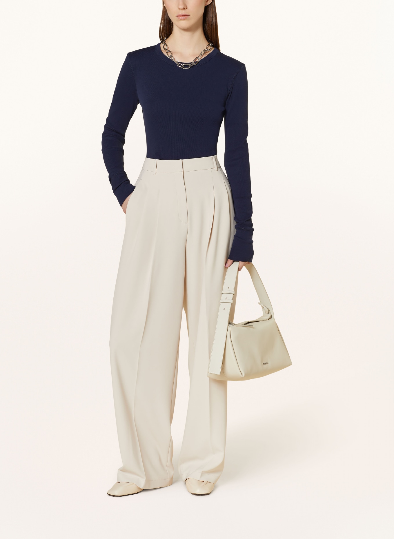 DRYKORN Koszulka z długim rękawem NURIT: GRANATOWY