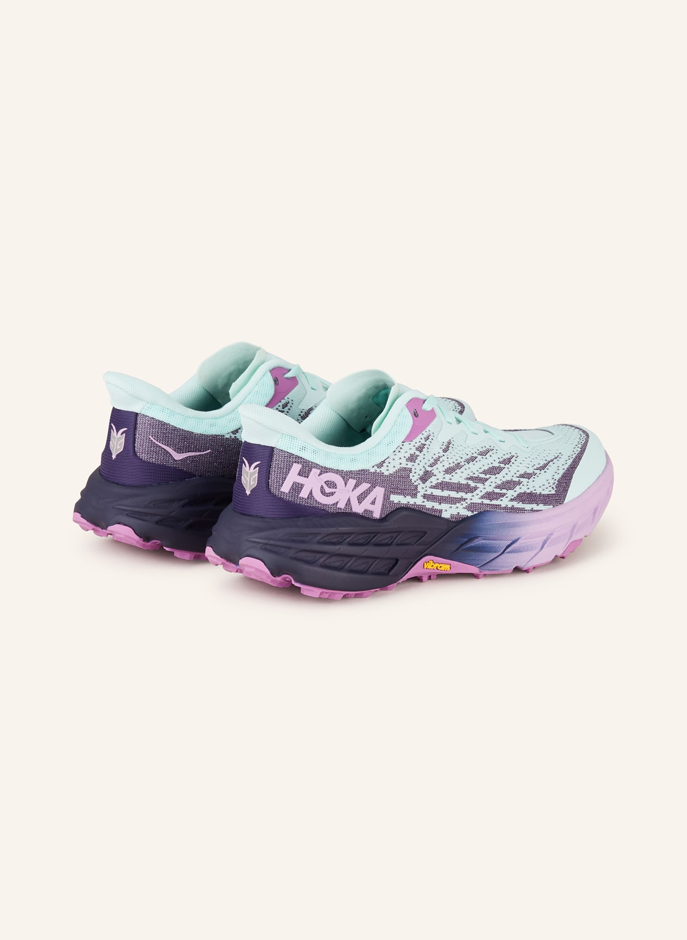 HOKA Running shoes SPEEDGOAT 5, Color: TURQUOISE/ PURPLE/ LIGHT PURPLE (Image 2)