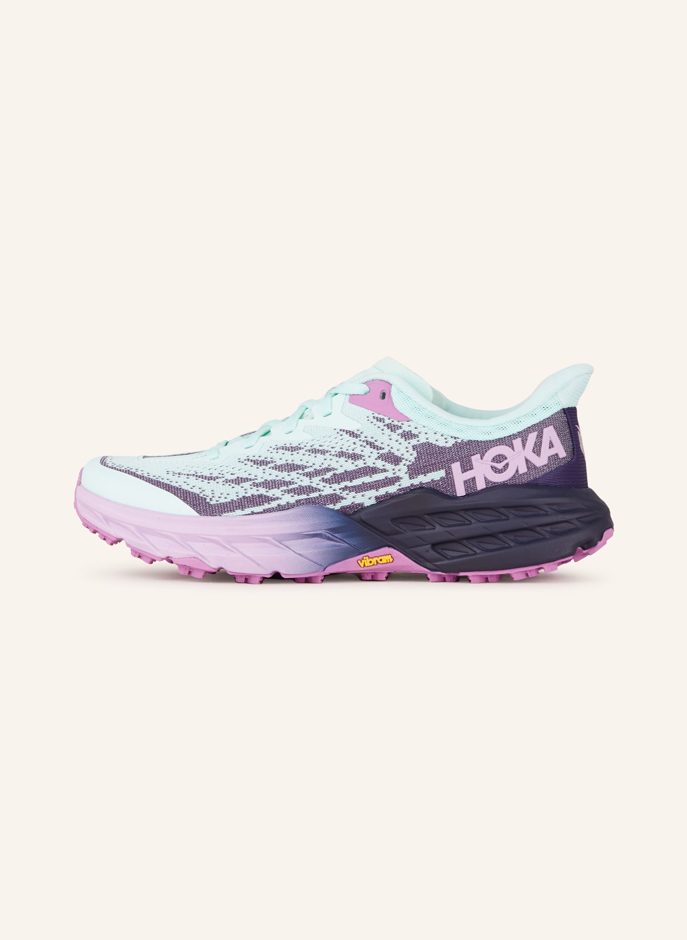 HOKA Running shoes SPEEDGOAT 5, Color: TURQUOISE/ PURPLE/ LIGHT PURPLE (Image 4)