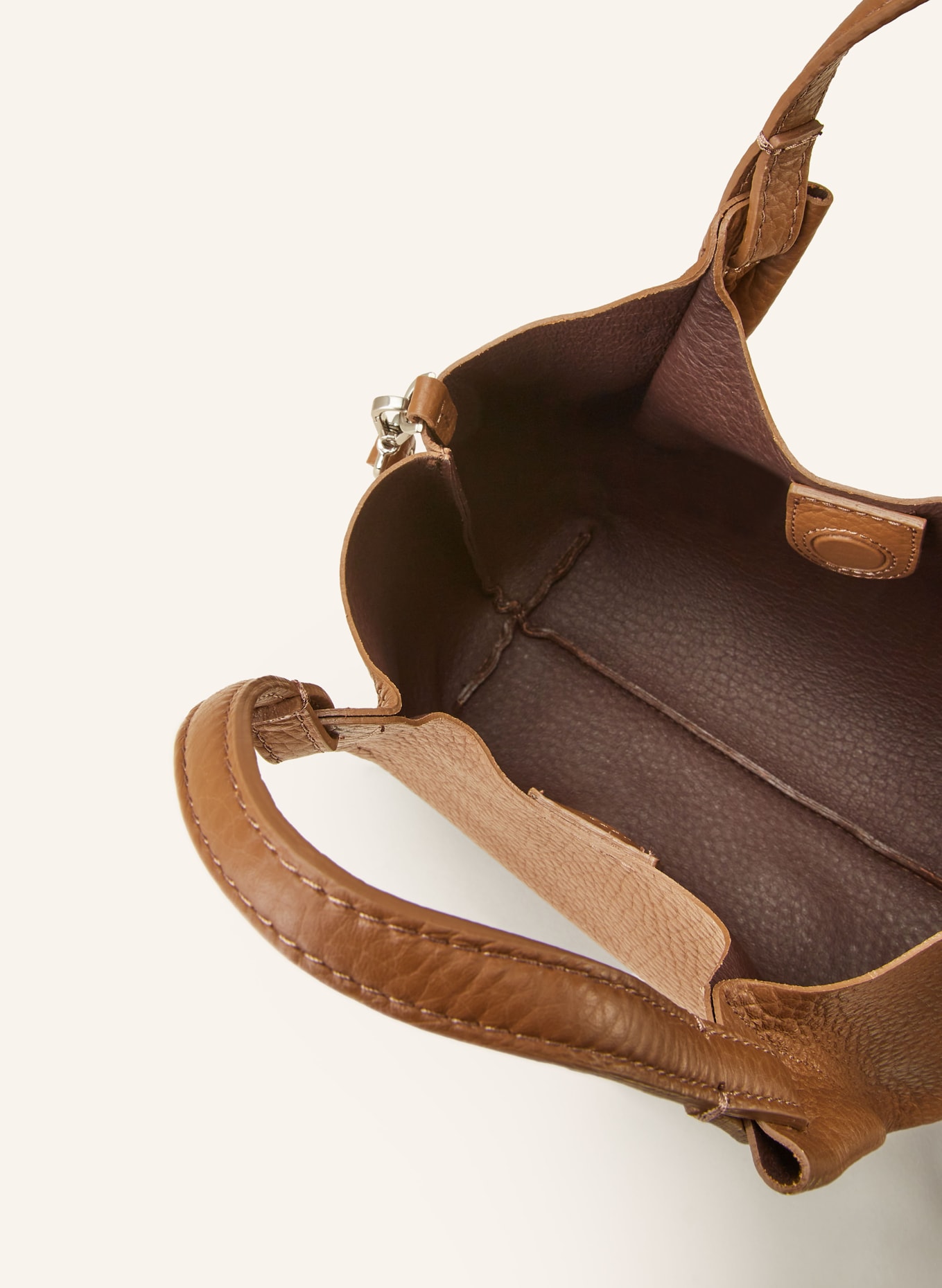 GIANNI CHIARINI Hobo-Bag mit Pouch, Farbe: COGNAC (Bild 3)