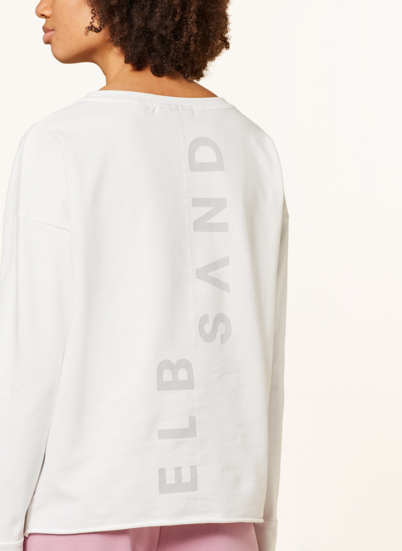 ELBSAND Sweatshirt RIANE, Color: WHITE (Image 4)