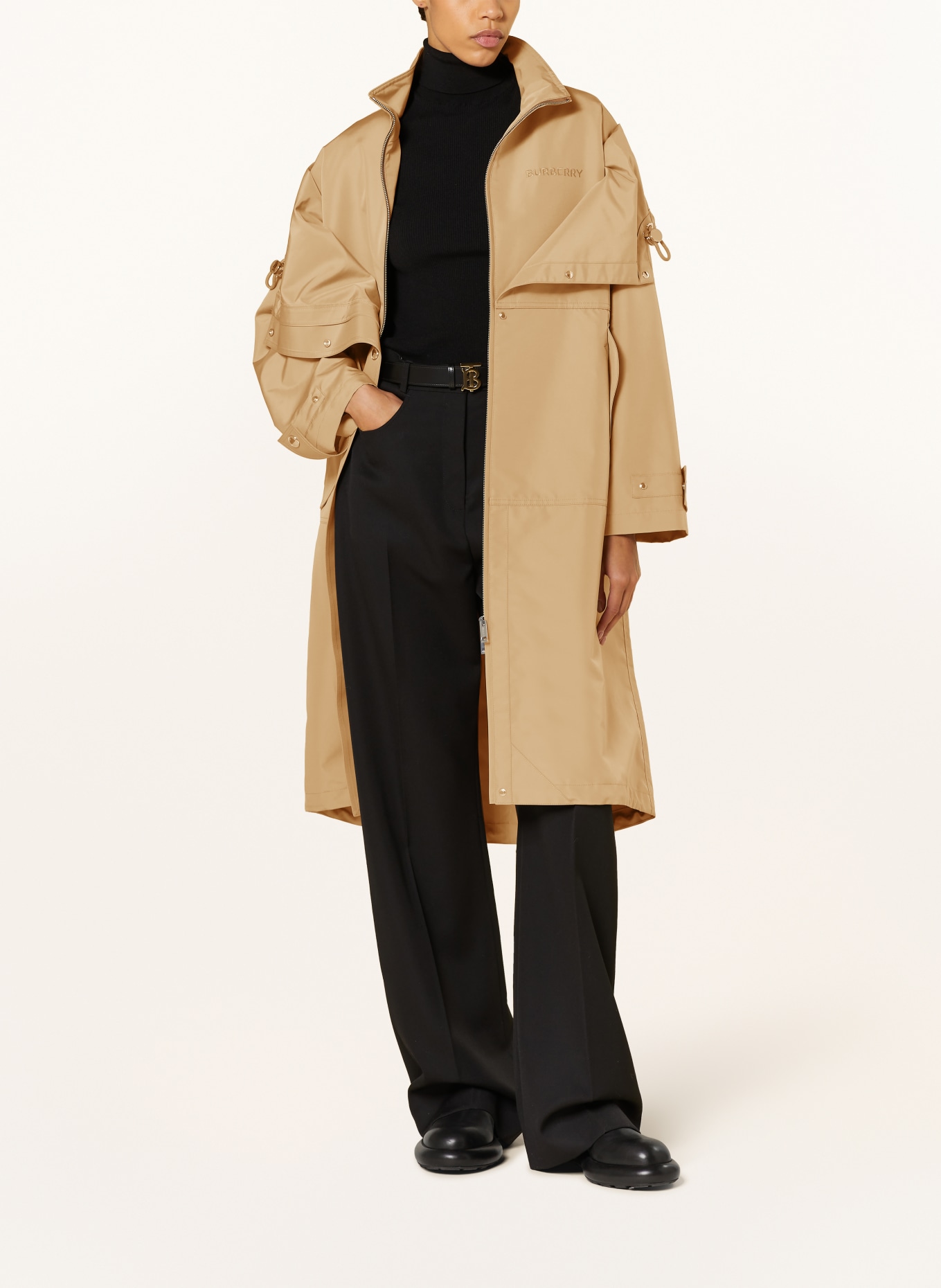 BURBERRY Raincoat ORSETT , Color: CAMEL (Image 2)