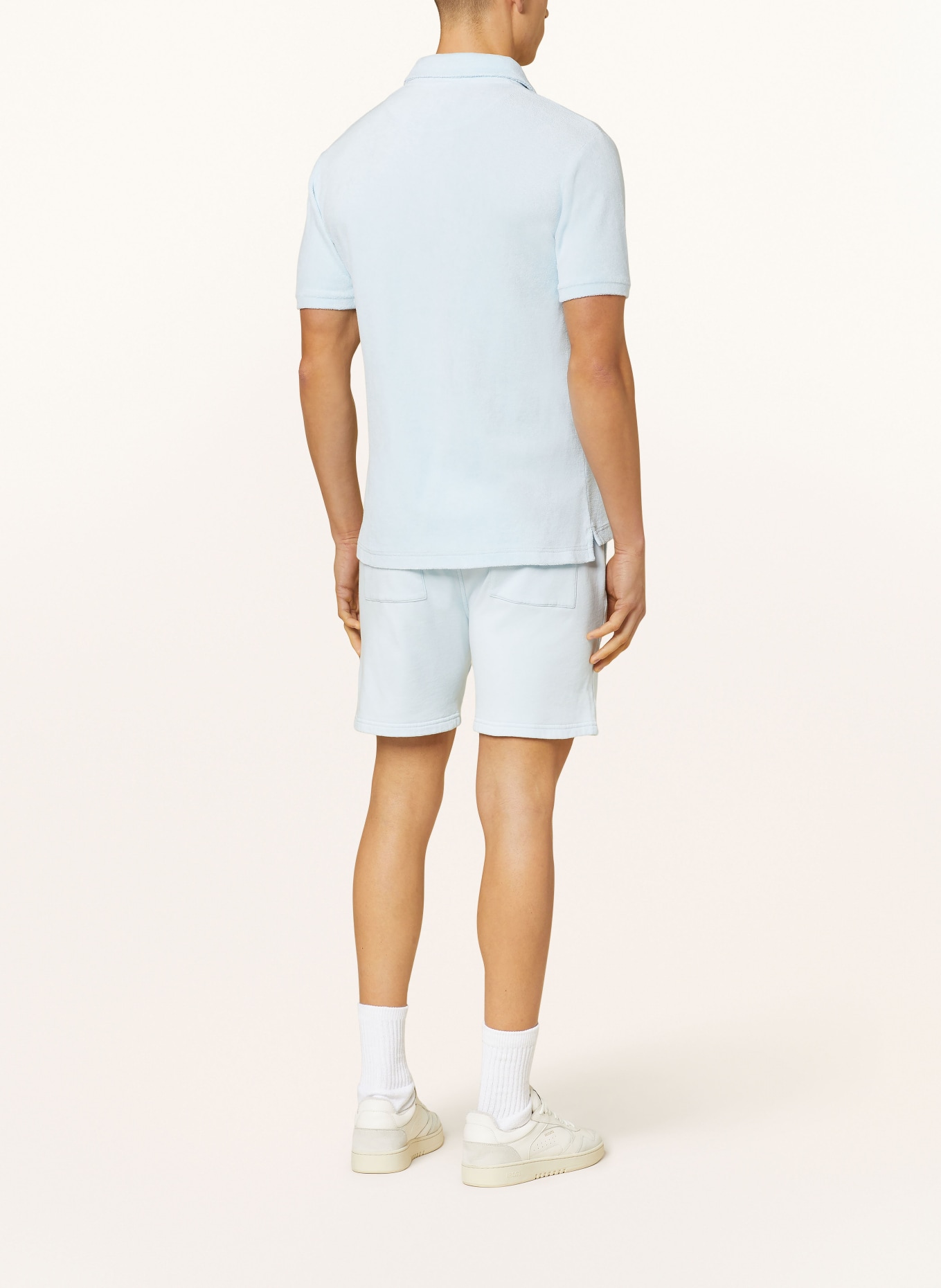 Juvia Terry shorts, Color: LIGHT BLUE (Image 3)