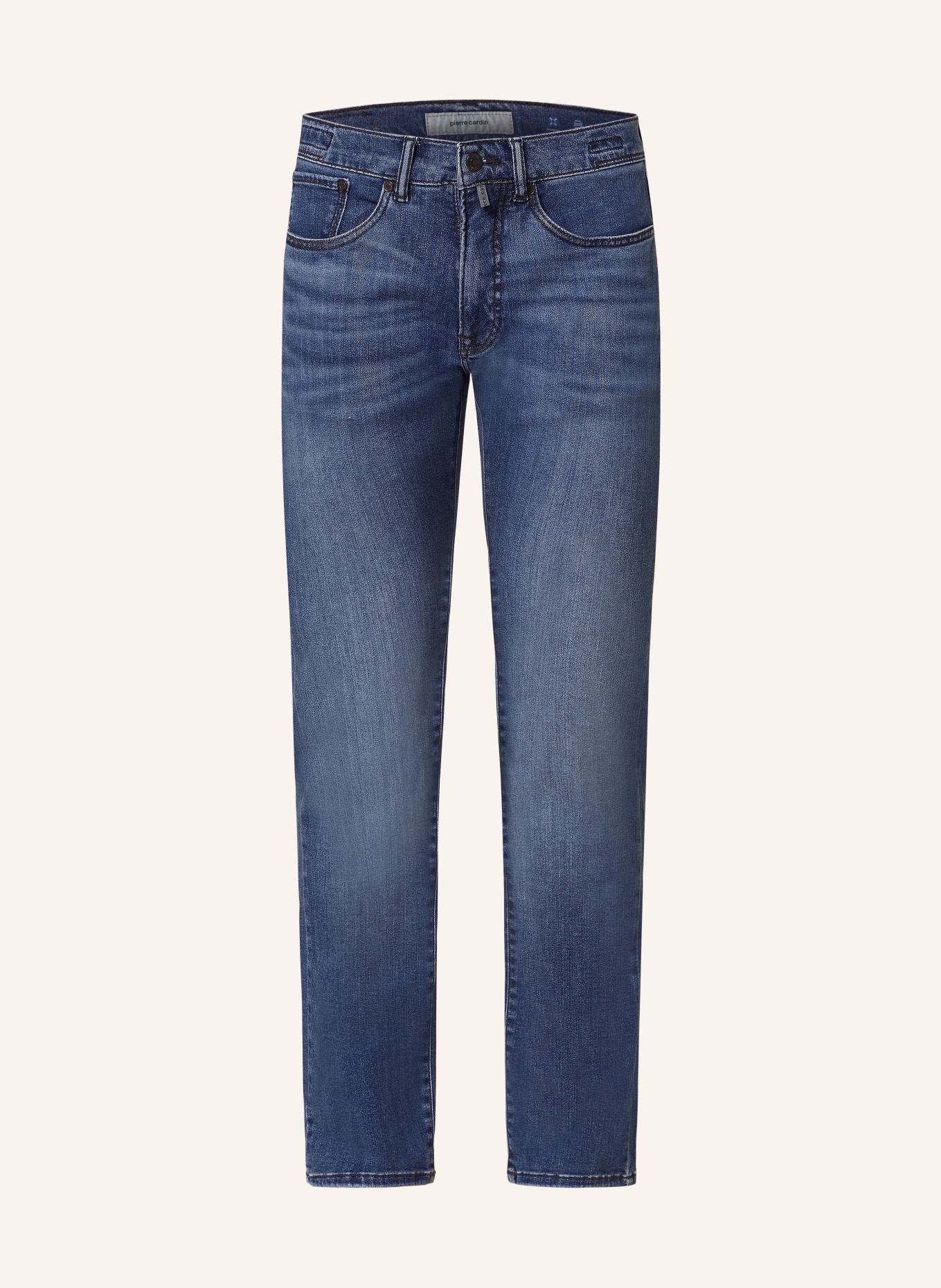pierre cardin Jeans ANTIBES Slim Fit, Barva: 6835 ocean blue used whisker (Obrázek 1)