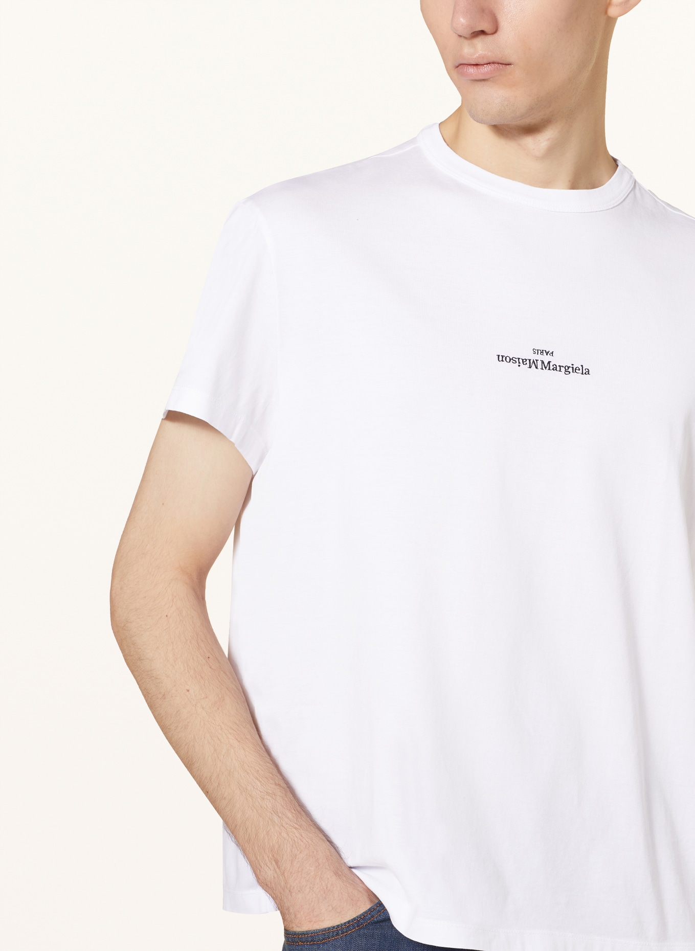 Maison Margiela T-shirt , Color: WHITE (Image 4)