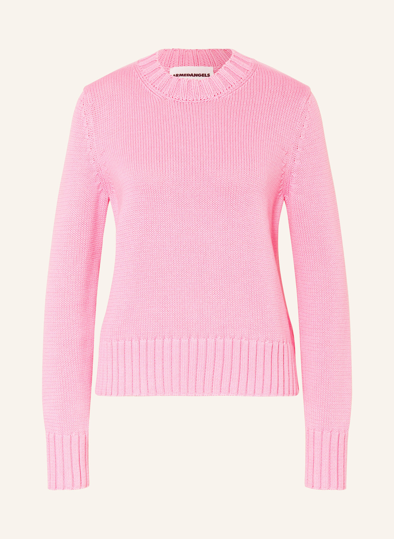 ARMEDANGELS Sweater AMALIAA COMPACT, Color: NEON PINK (Image 1)