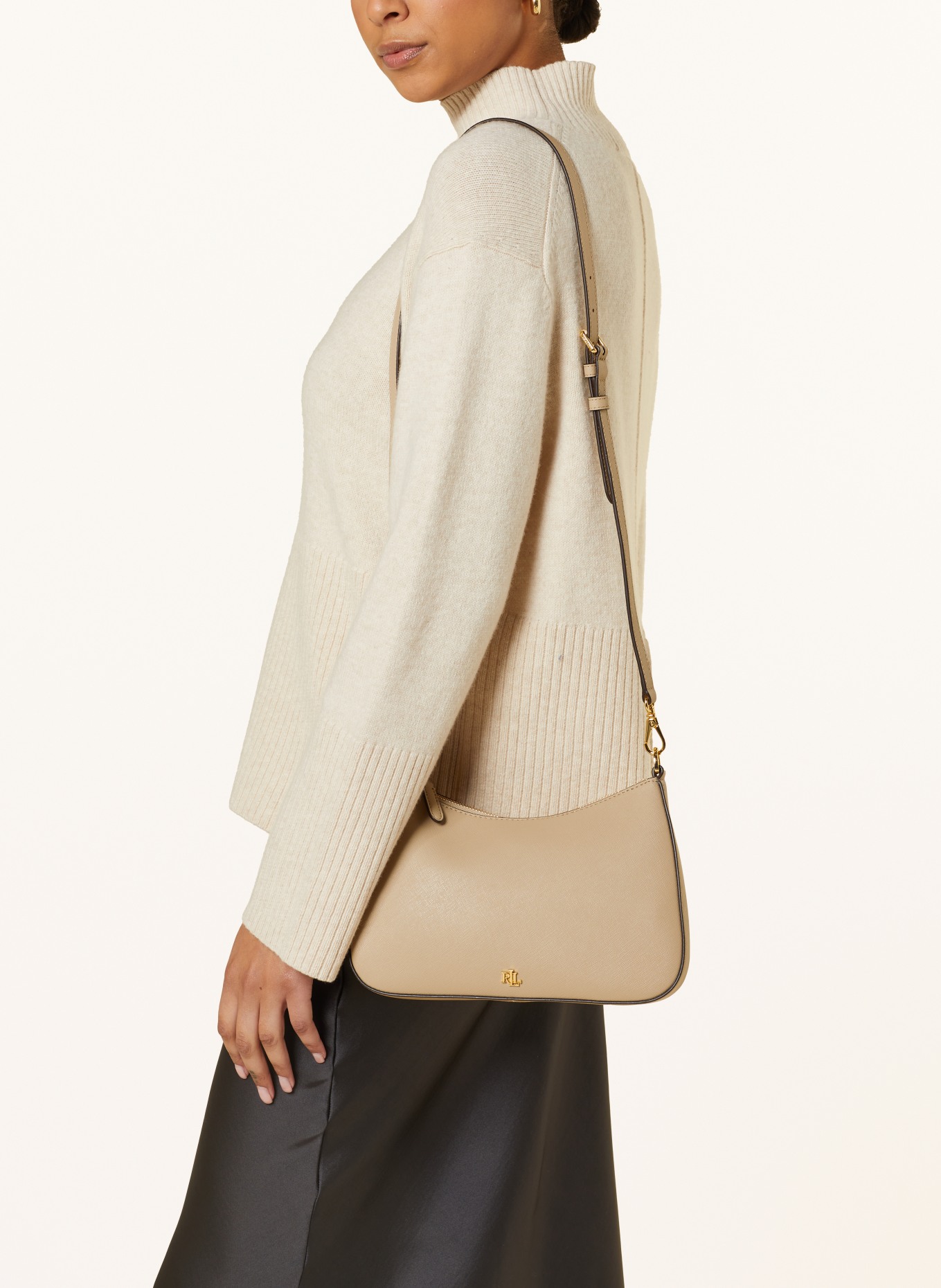 Saffiano satchel store ralph lauren