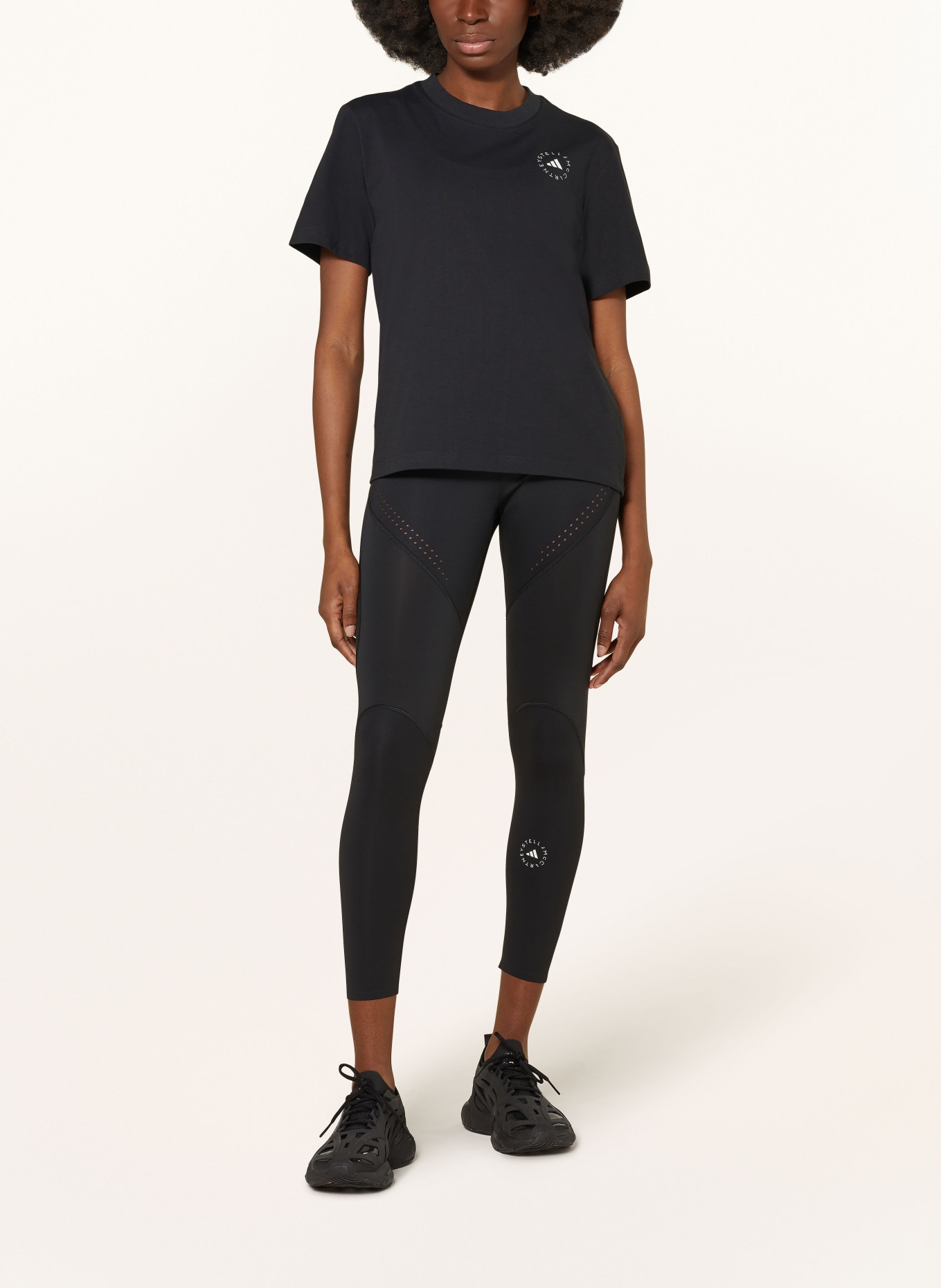 adidas by Stella McCartney T-shirt, Color: BLACK (Image 2)