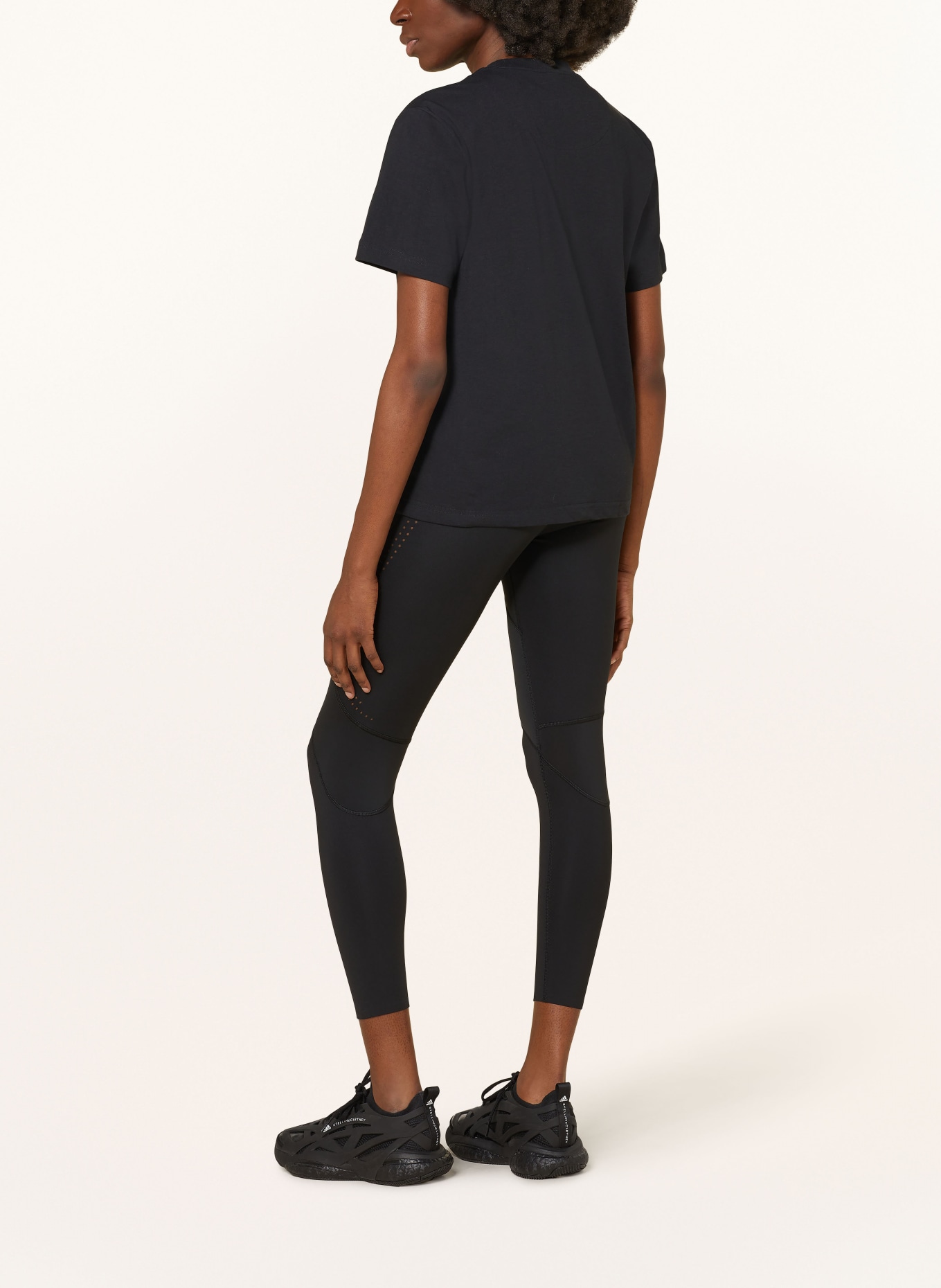 adidas by Stella McCartney T-shirt, Color: BLACK (Image 3)