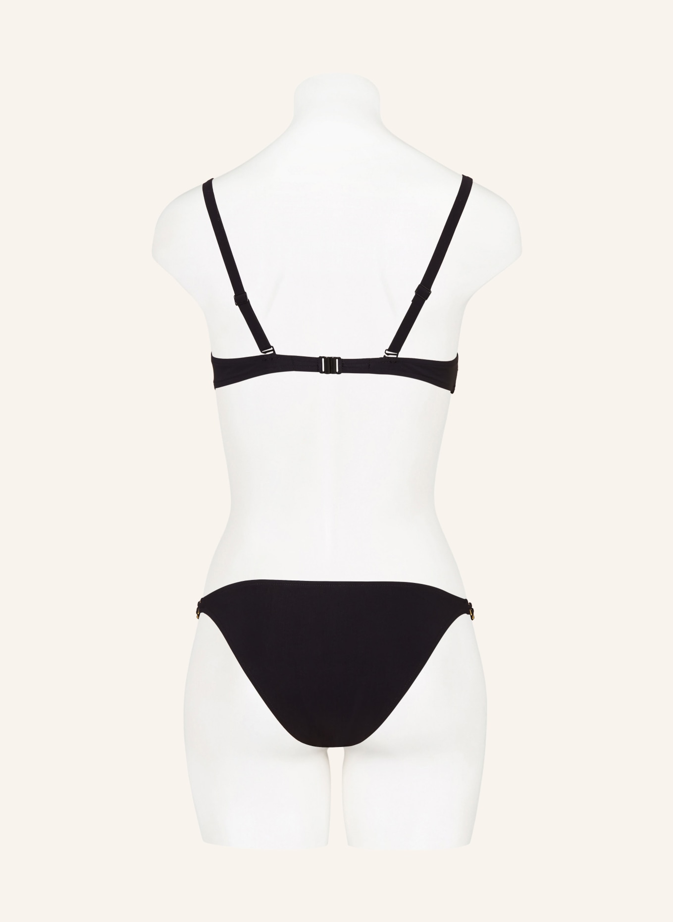 CHANTELLE Basic bikini bottoms EMBLEM , Color: BLACK (Image 3)