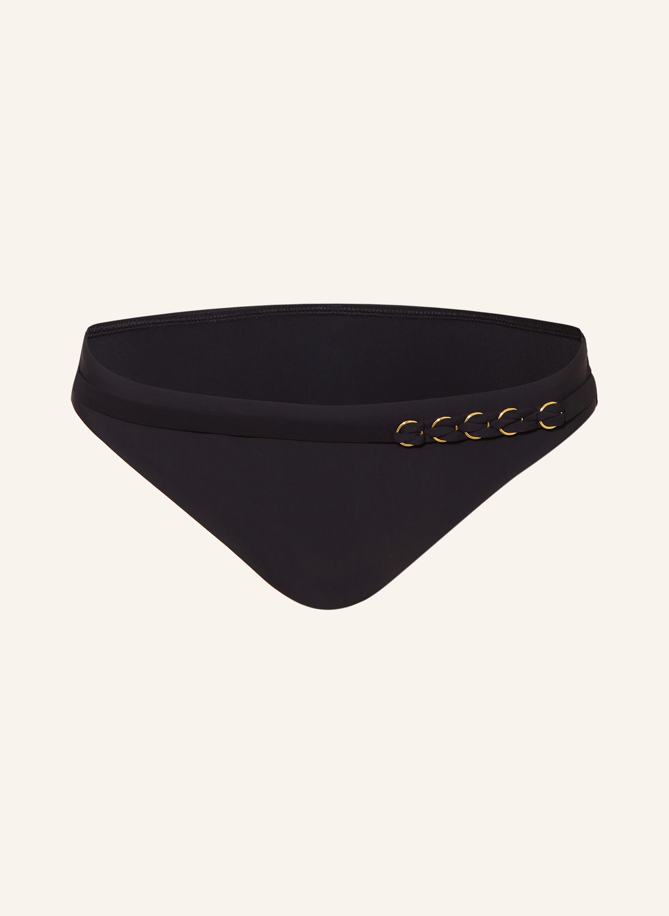 CHANTELLE Basic bikini bottoms EMBLEM , Color: BLACK (Image 1)