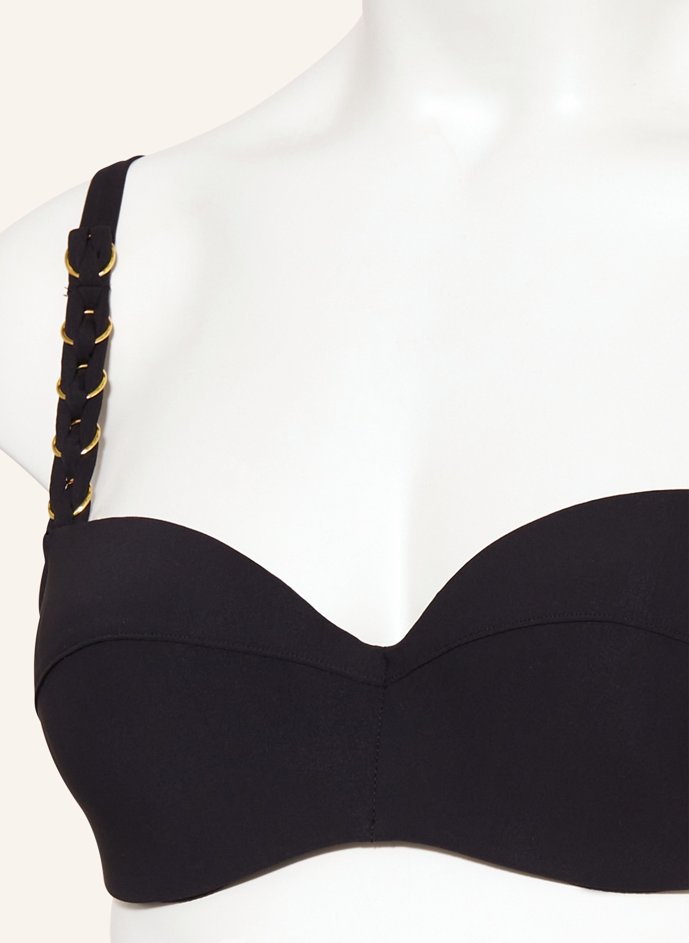 CHANTELLE Underwired bikini top EMBLEM , Color: BLACK (Image 5)