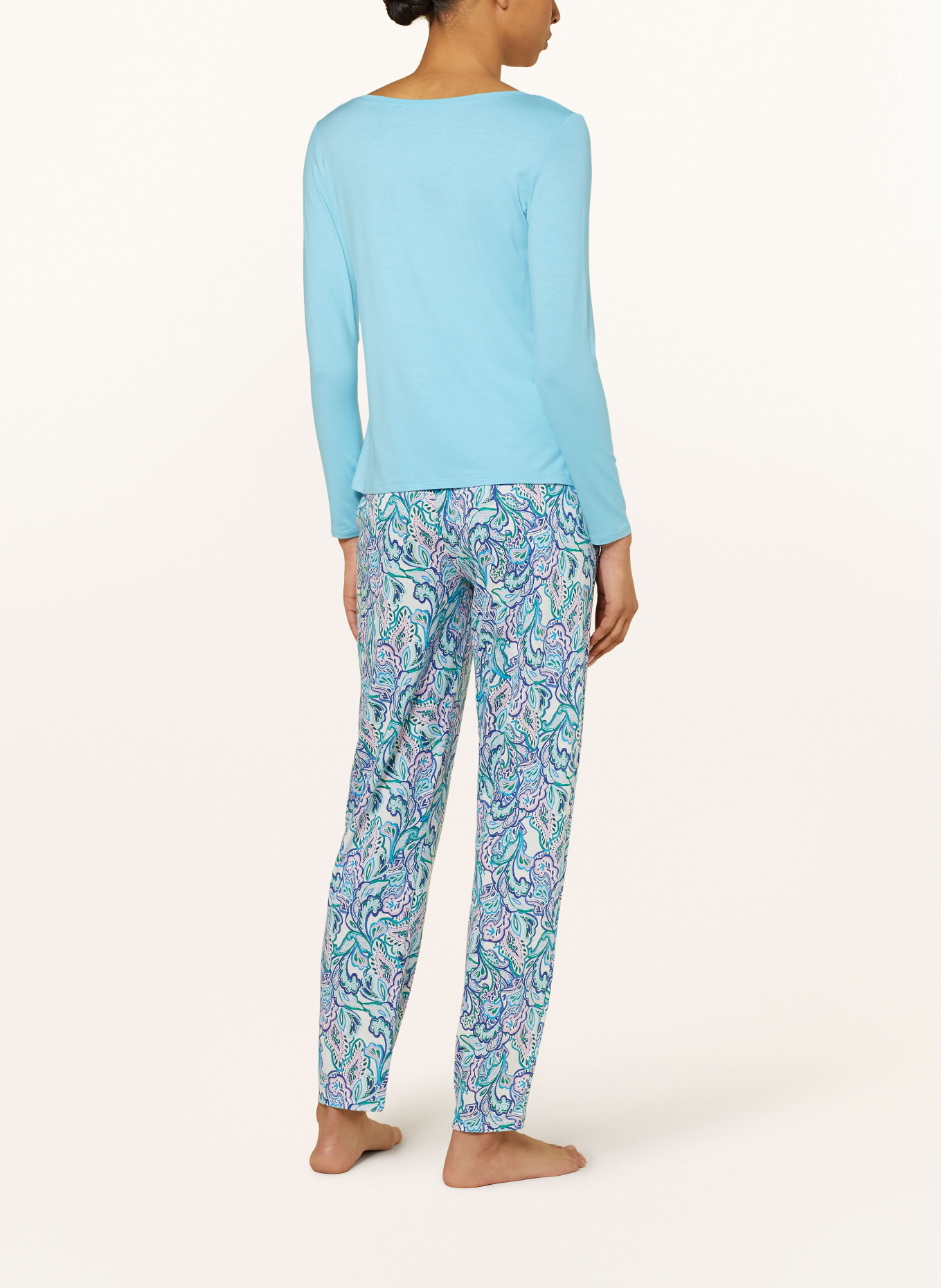 CALIDA Pajama shirt FAVOURITES ENERGY, Color: LIGHT BLUE (Image 3)