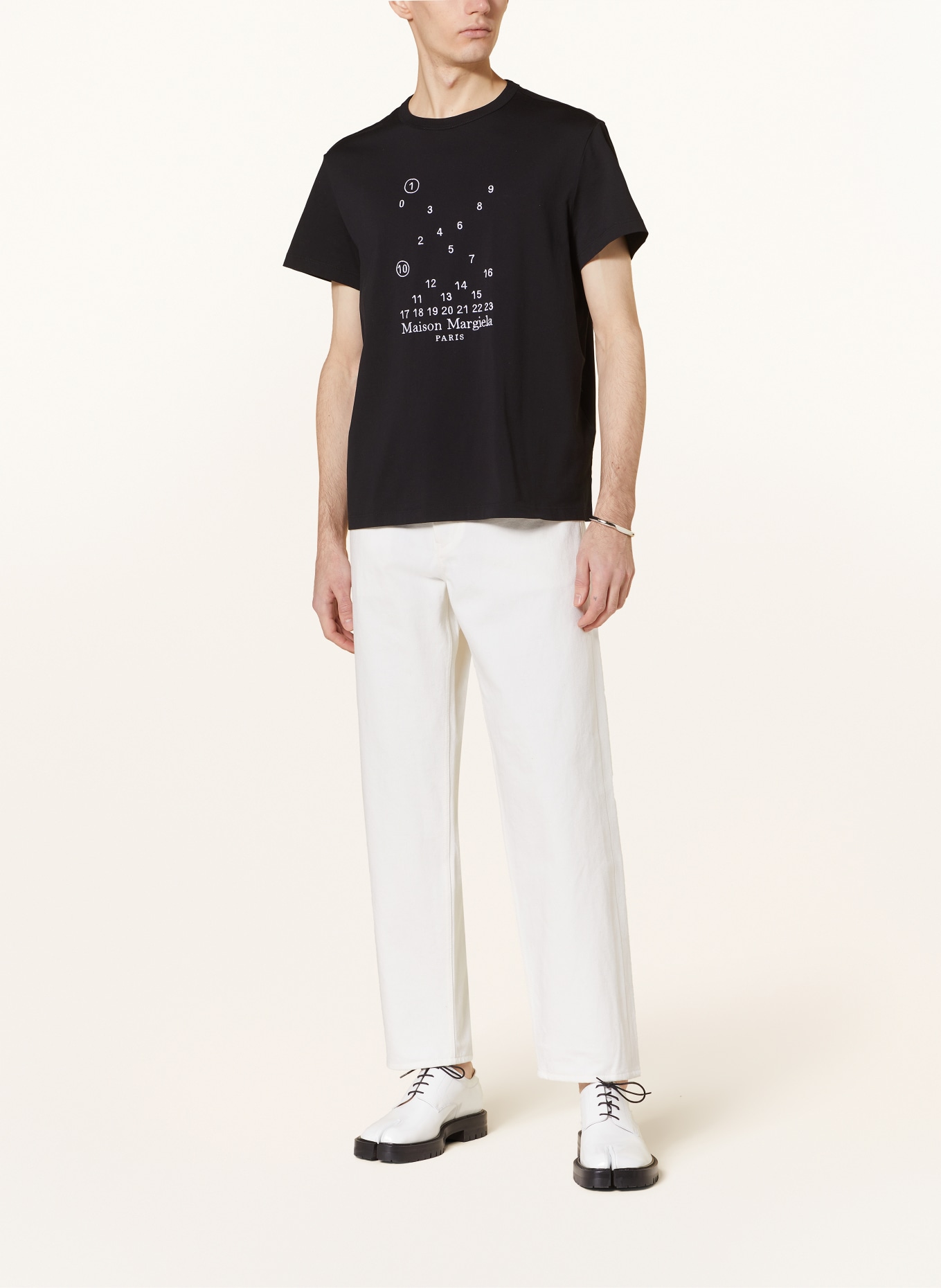 Maison Margiela T-shirt, Color: BLACK/ WHITE (Image 2)