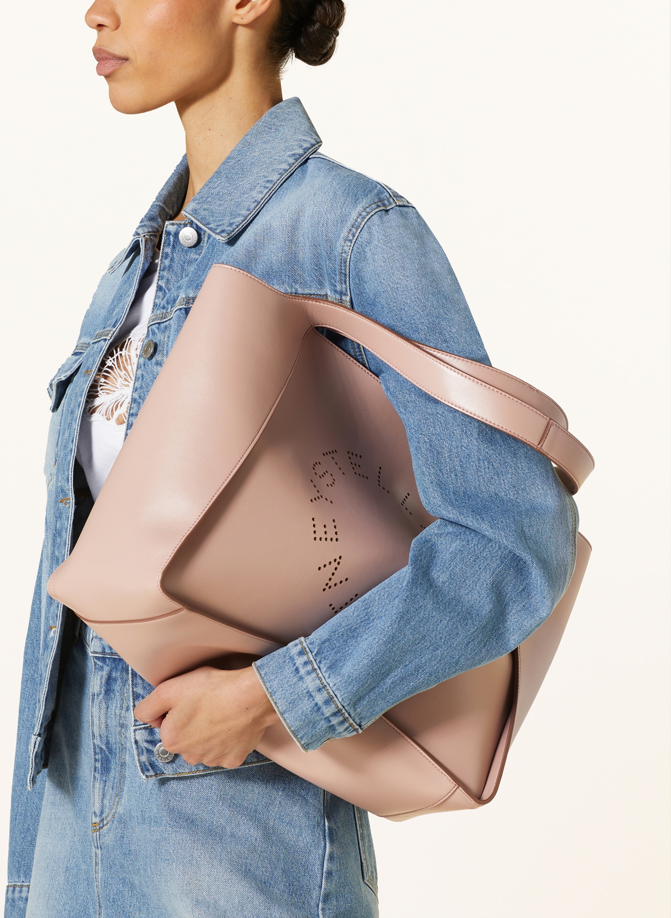 STELLA McCARTNEY Hobo-Bag mit Pouch, Farbe: ROSÉ (Bild 5)