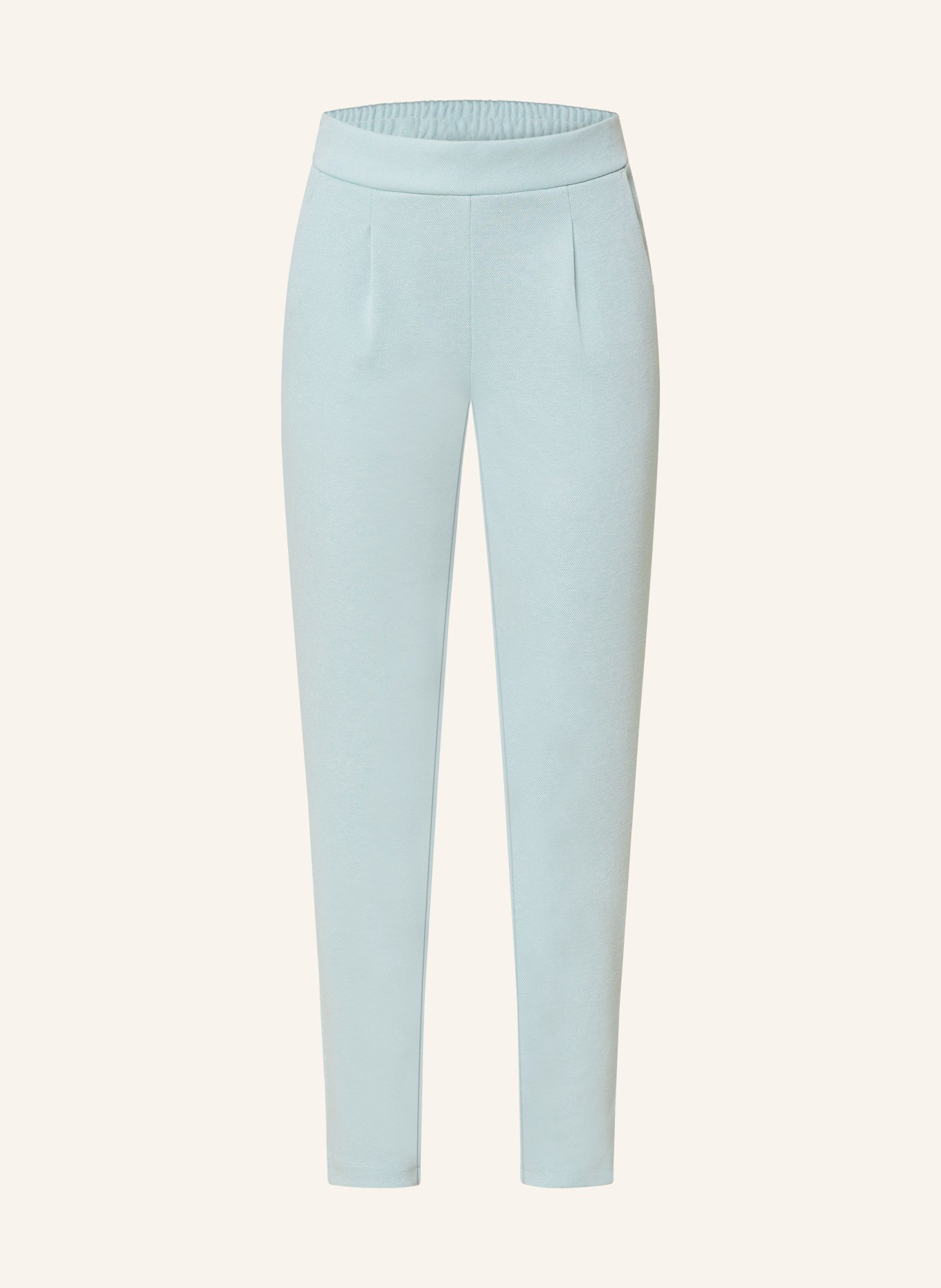 ICHI Piqué trousers IHKATE, Color: MINT (Image 1)