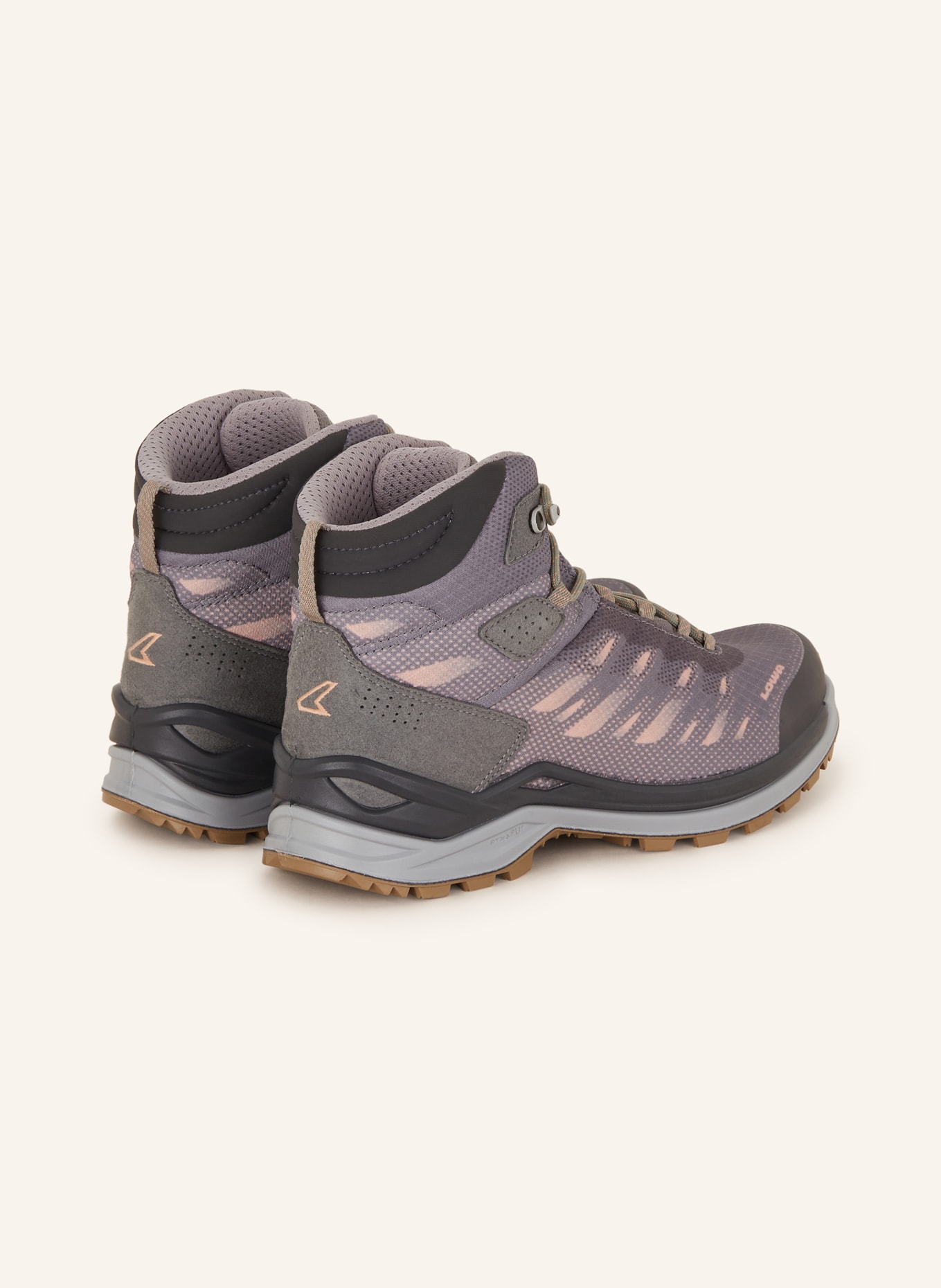 LOWA Trekking shoes FERROX GTX MID, Color: LIGHT GRAY/ ROSE (Image 2)