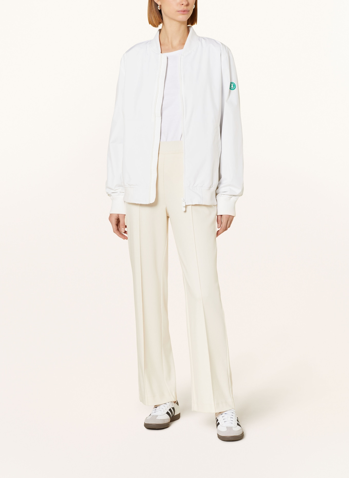 SAVE THE DUCK Bomber jacket OLEN, Color: WHITE (Image 2)