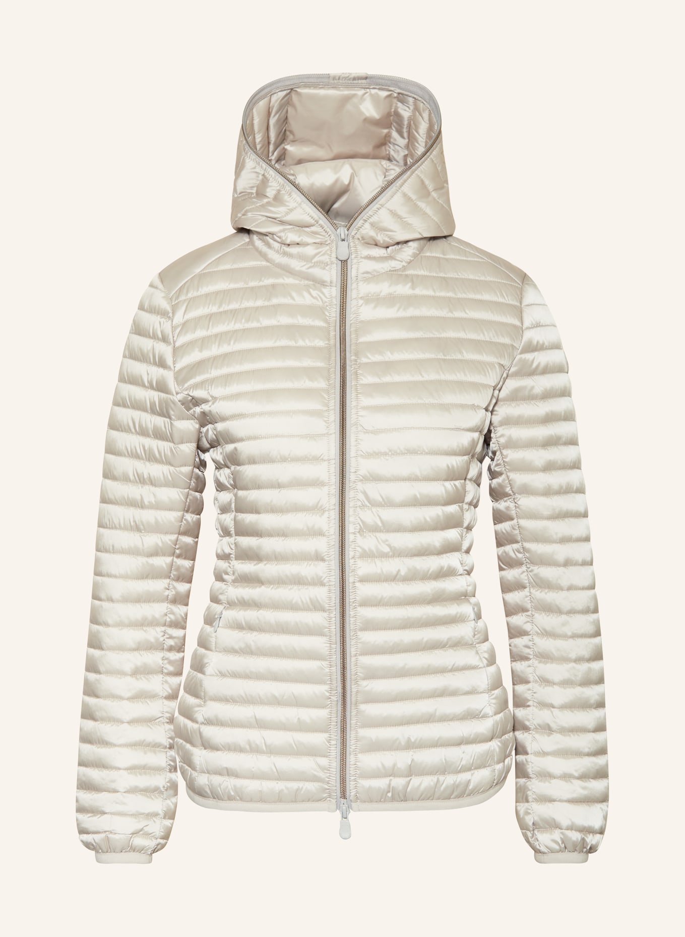 SAVE THE DUCK Quilted jacket IRIS ALEXA, Color: BEIGE (Image 1)