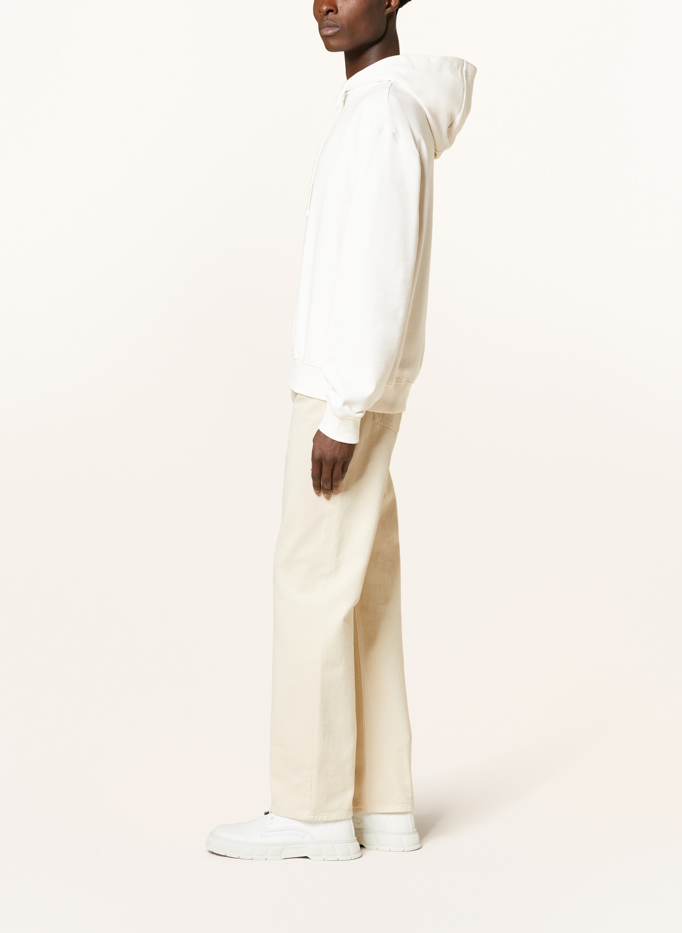 HUGO Hoodie DAPO, Color: WHITE (Image 4)