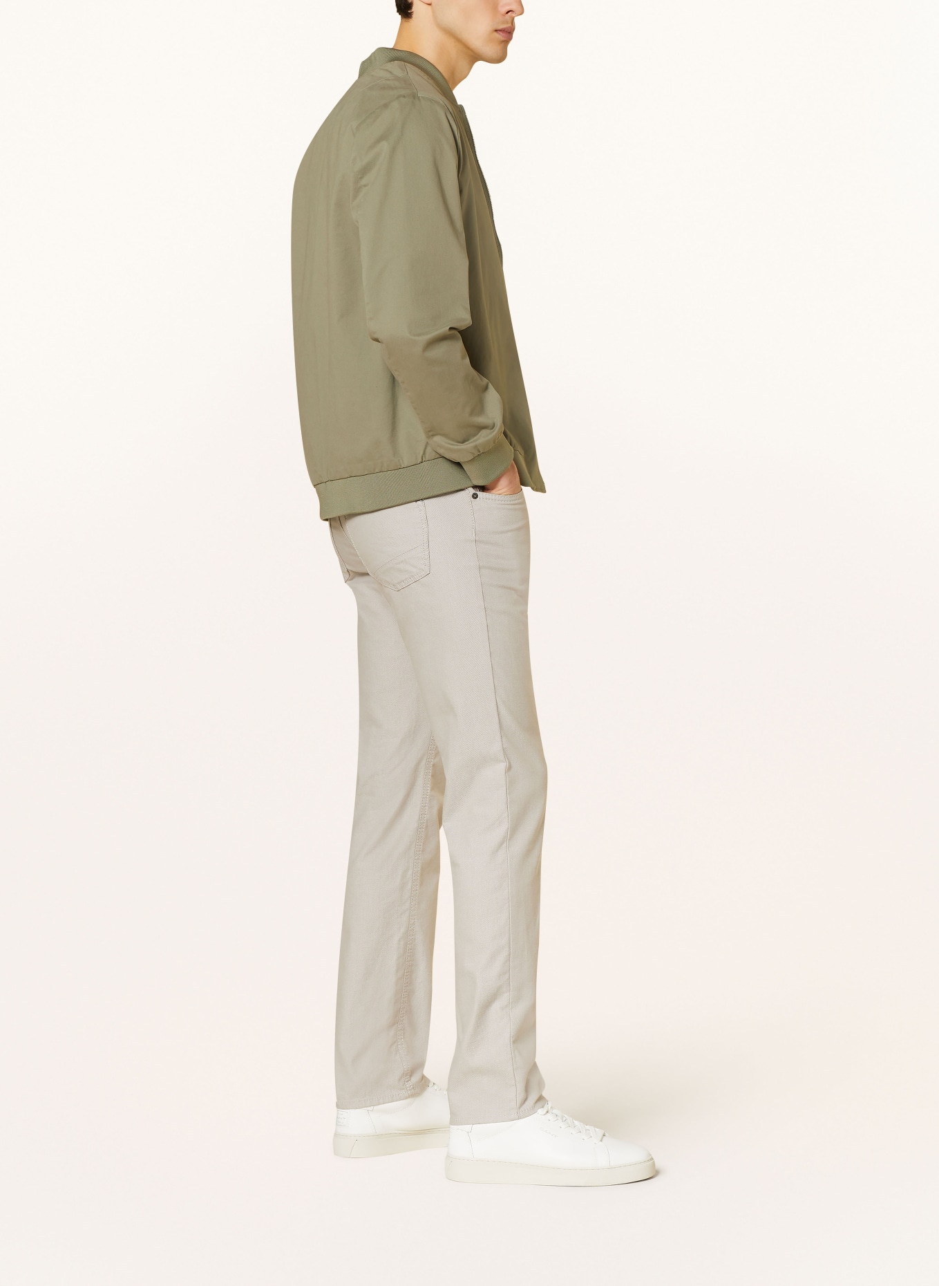BRAX Spodnie CHUCK modern fit, Kolor: 57 BEIGE (Obrazek 4)