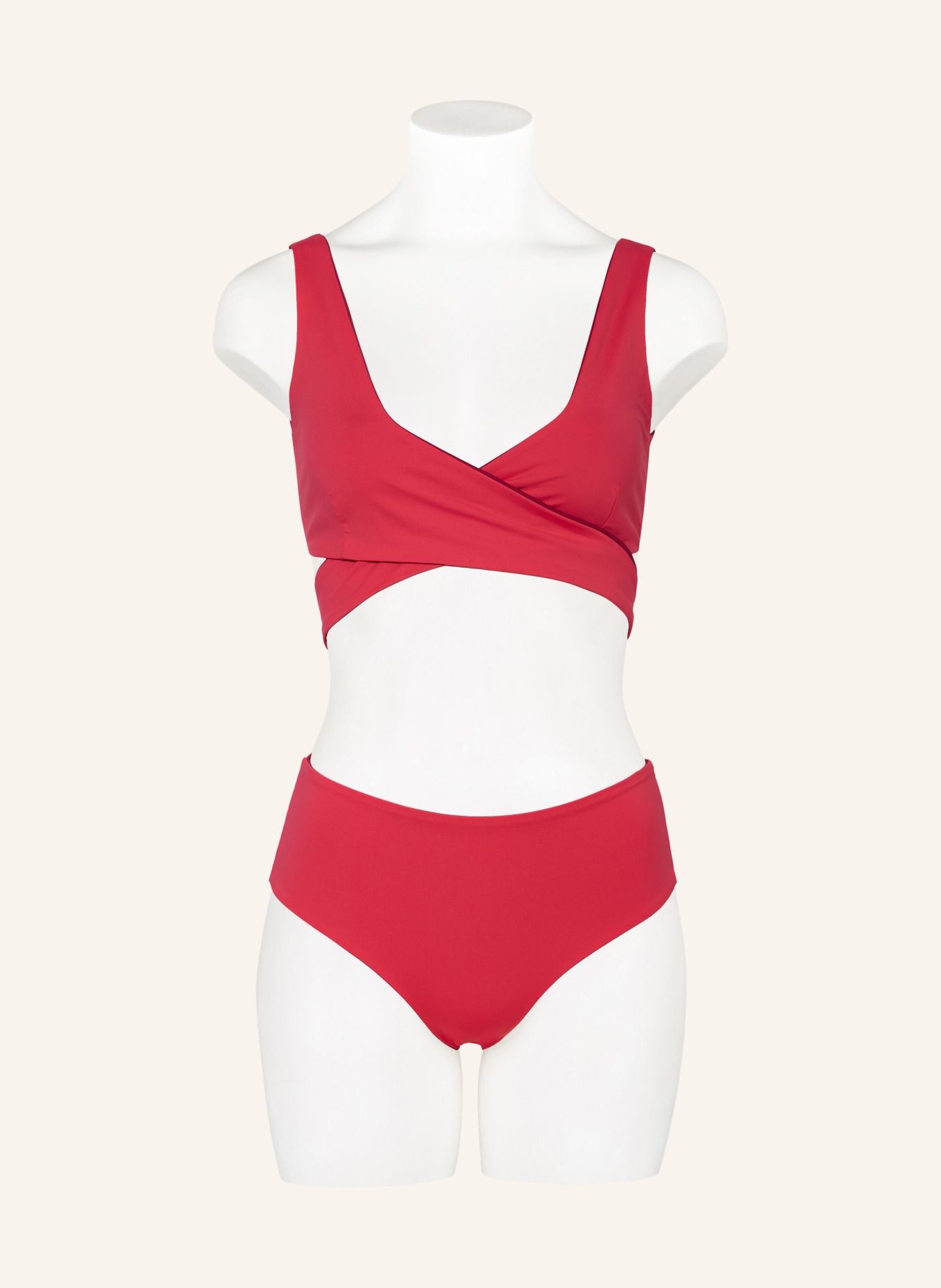 MYMARINI Bralette bikini top WRAPTOP reversible, Color: FUCHSIA/ PINK (Image 2)