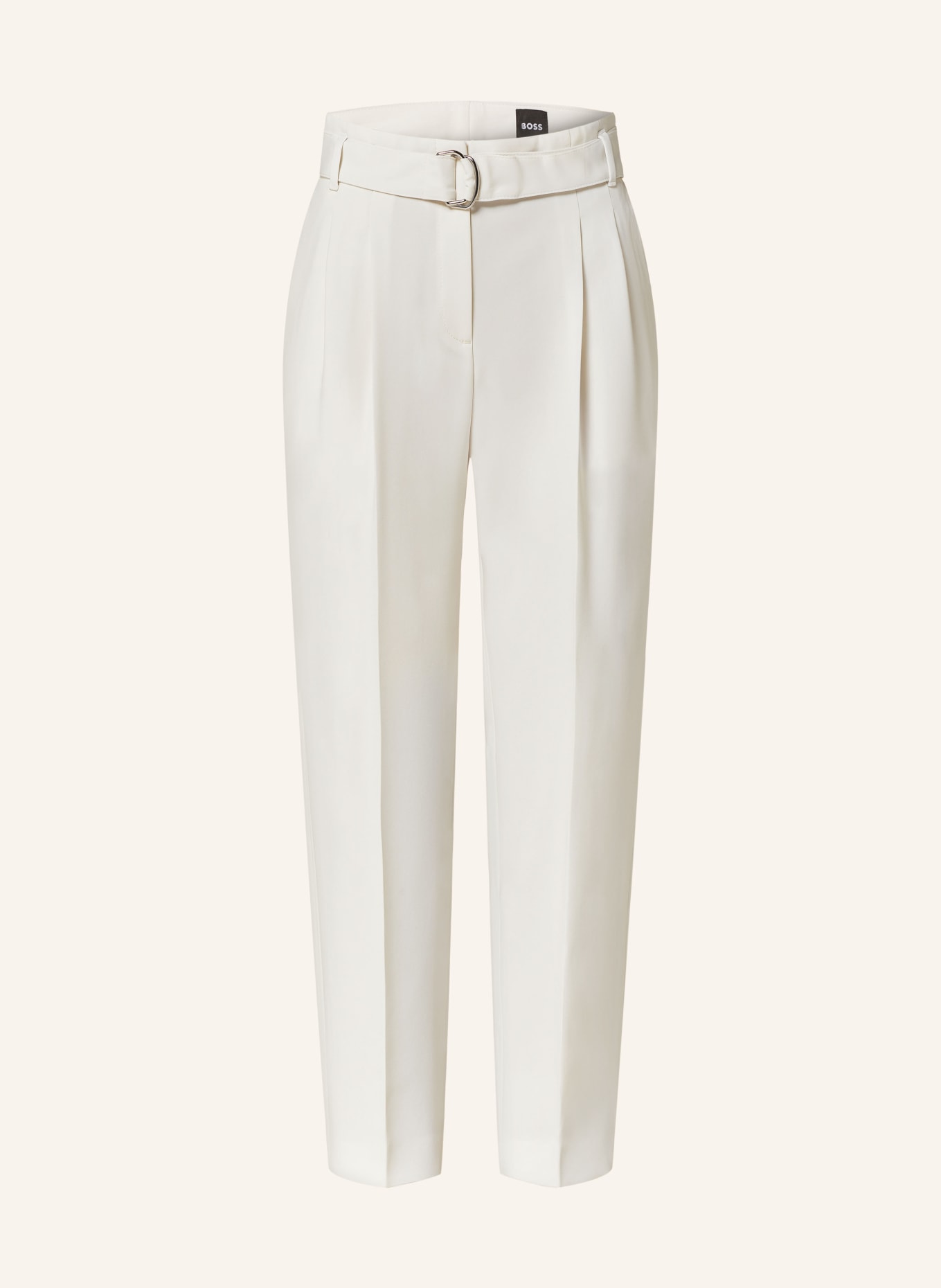 BOSS 7/8 pants TAPIAH, Color: WHITE (Image 1)