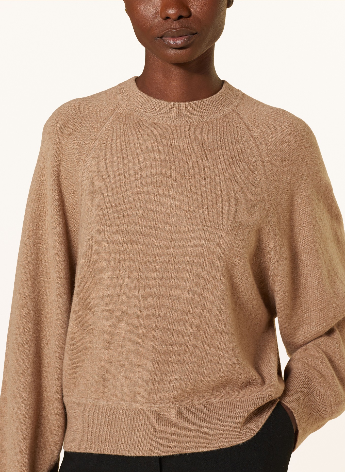 LOULOU STUDIO Cashmere sweater, Color: BEIGE (Image 4)