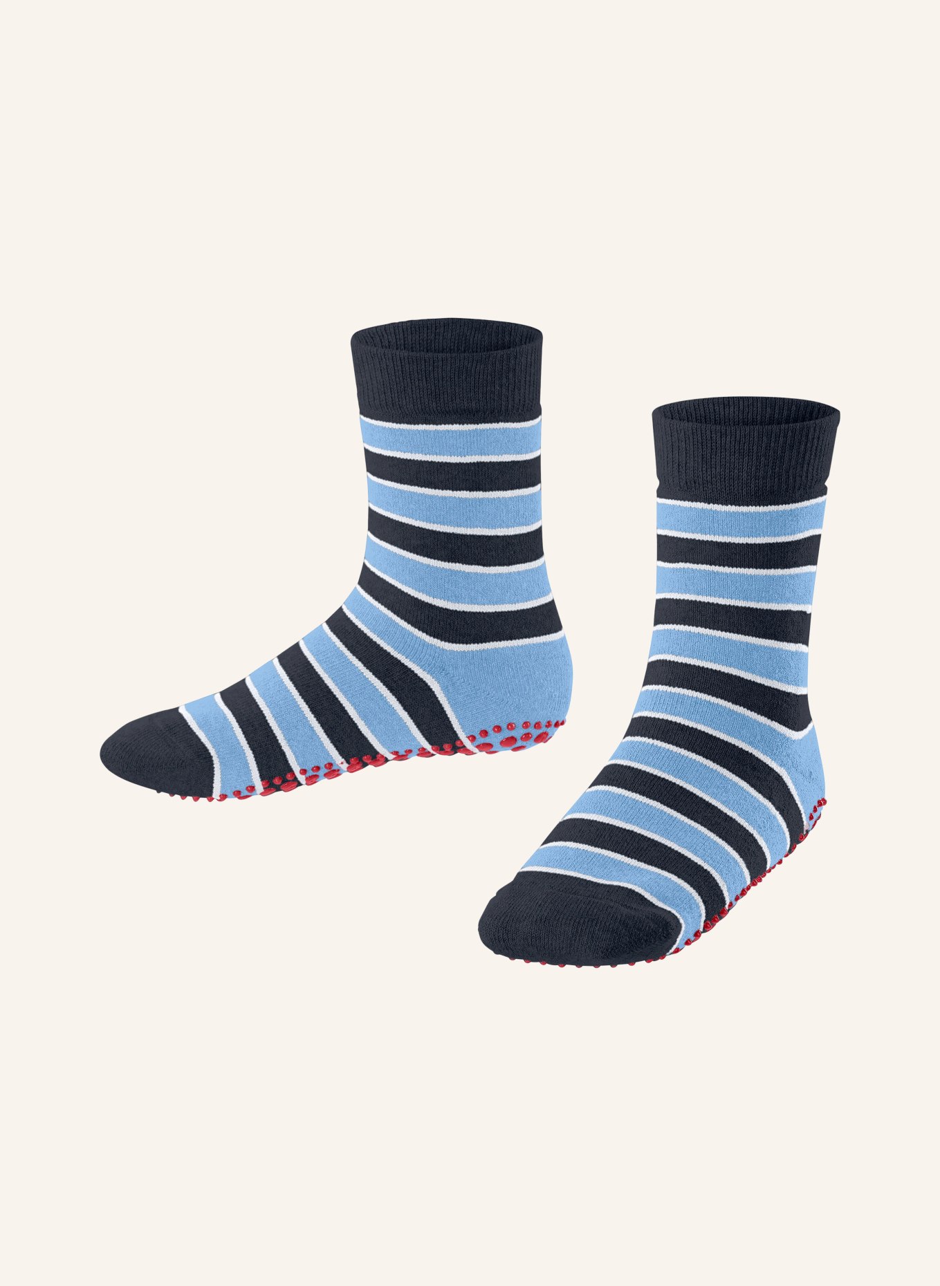 FALKE Stopper socks SIMPLE STRIPES, Color: 6120 MARINE (Image 1)