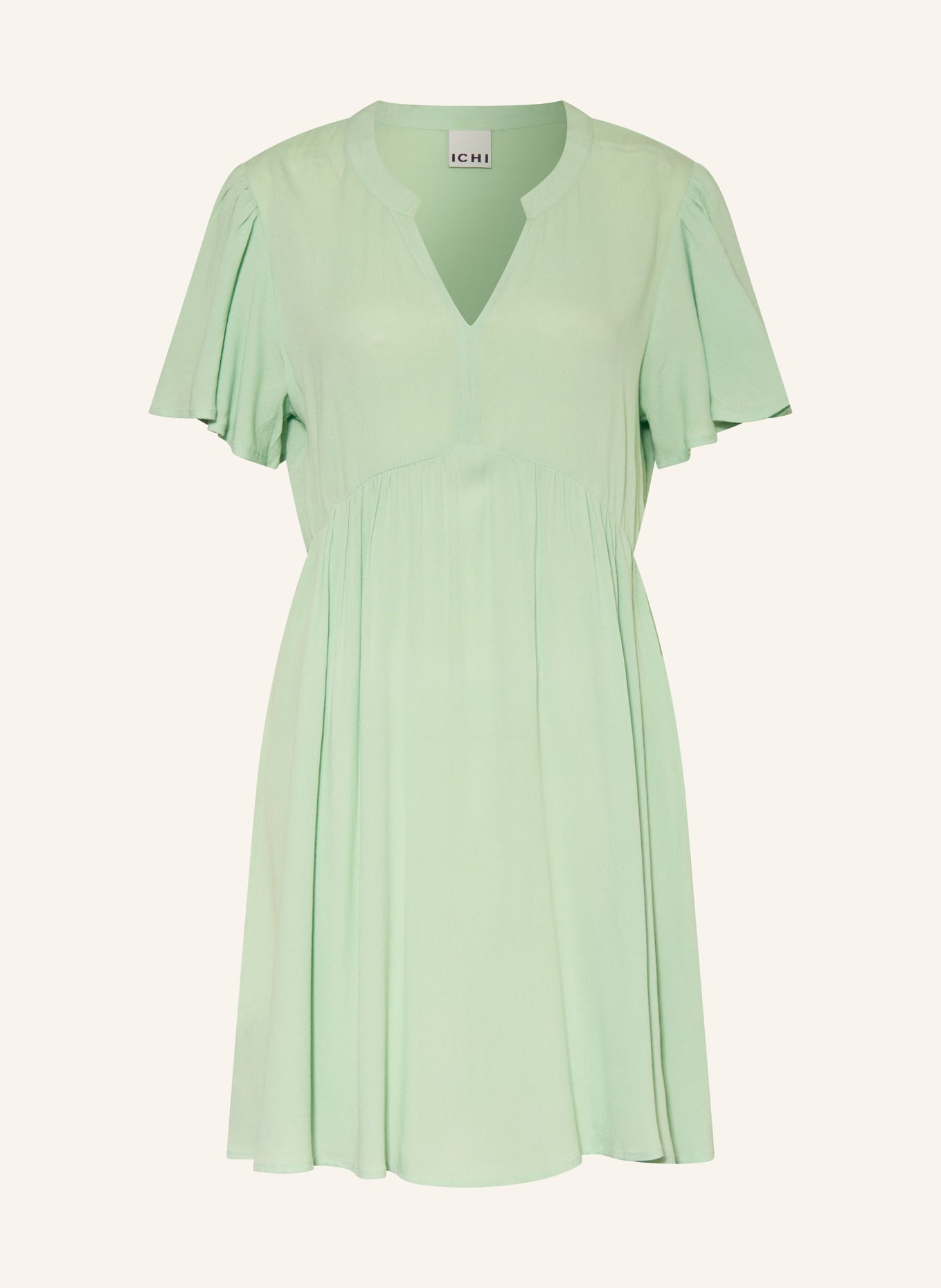 ICHI Kleid IHMARRAKECH, Farbe: HELLGRÜN (Bild 1)