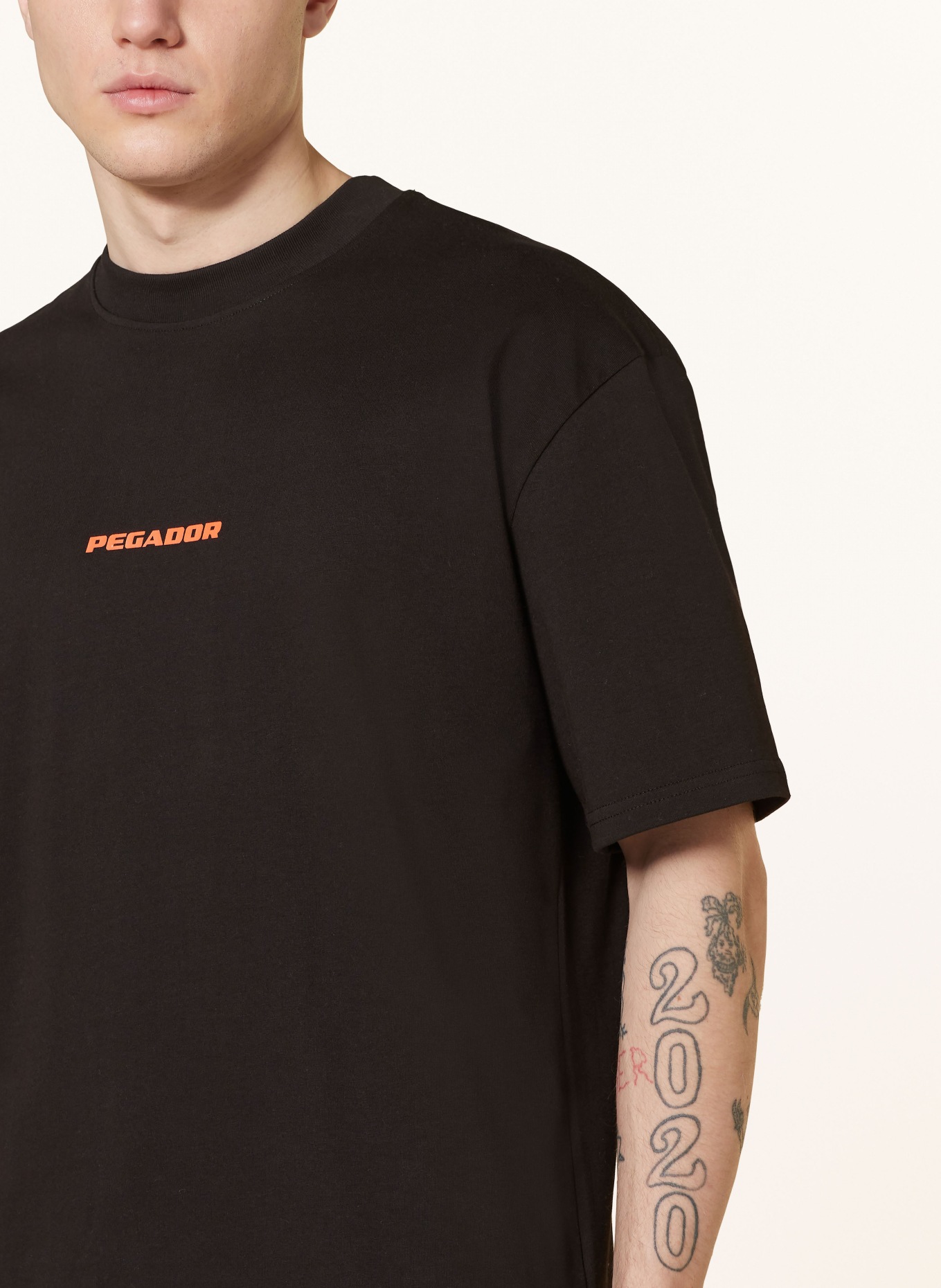 PEGADOR T-shirt COLNE, Color: BLACK (Image 4)