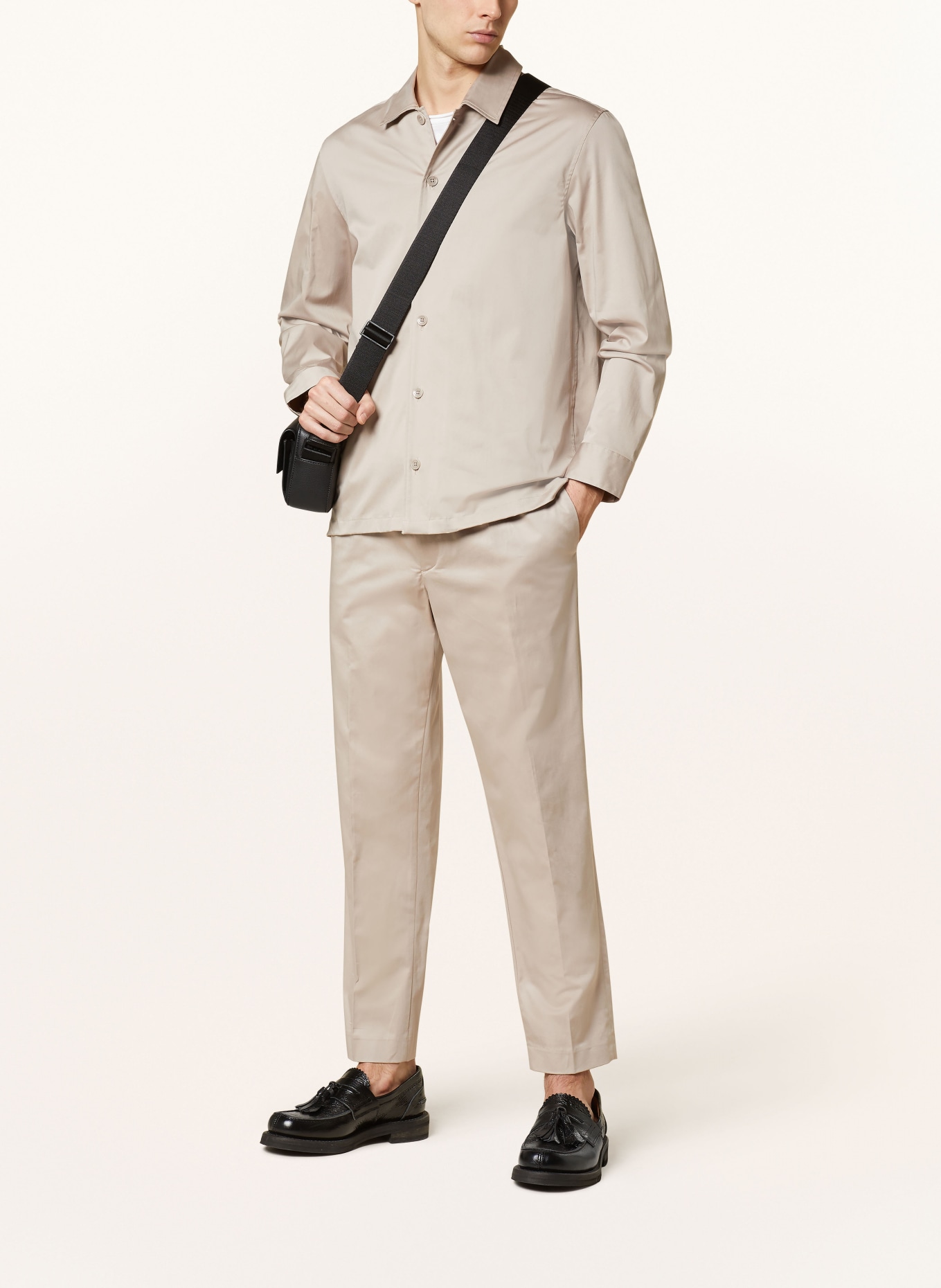 Calvin Klein Pants in jogger style, Color: BEIGE (Image 2)