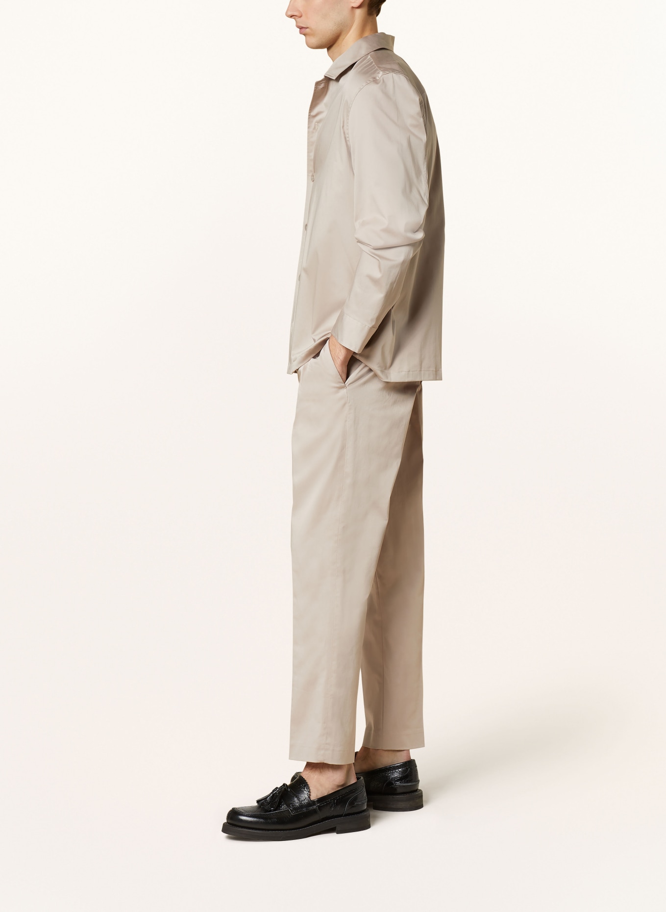 Calvin Klein Pants in jogger style, Color: BEIGE (Image 4)