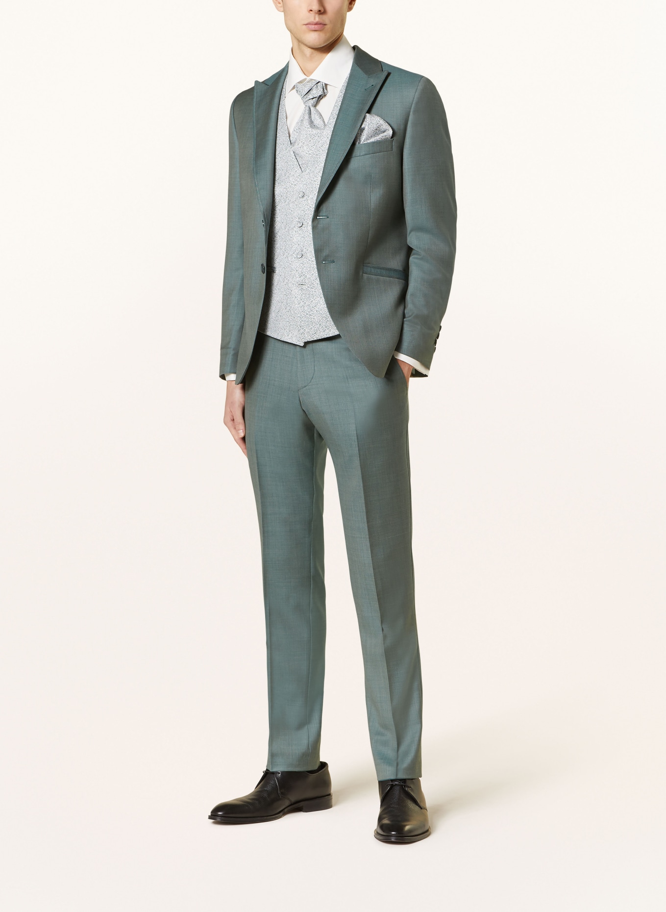 WILVORST Suit trousers extra slim fit, Color: 044 GRÜN (Image 2)