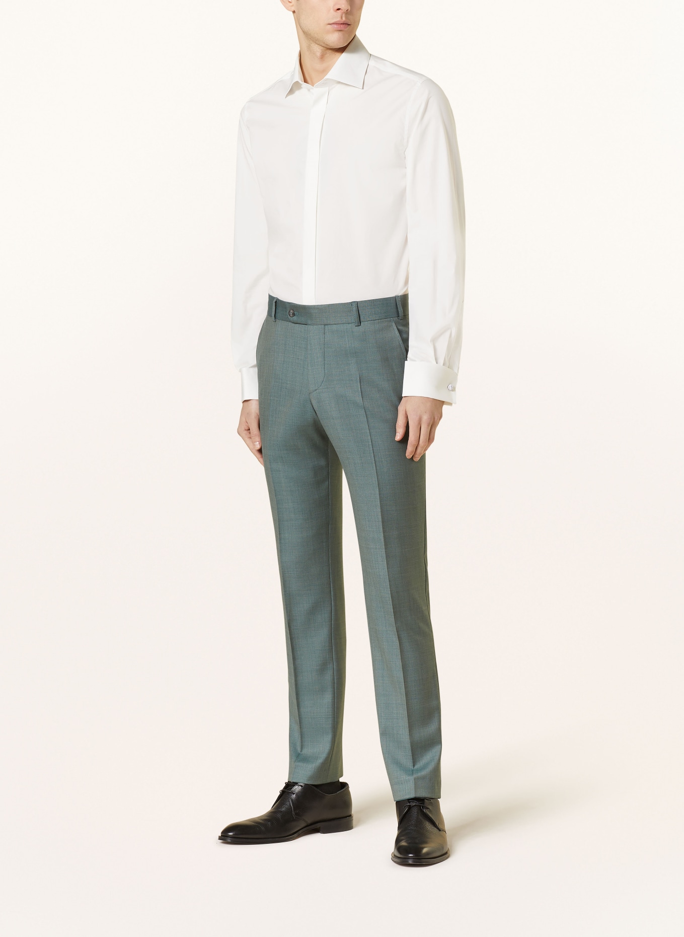 WILVORST Suit trousers extra slim fit, Color: 044 GRÜN (Image 3)