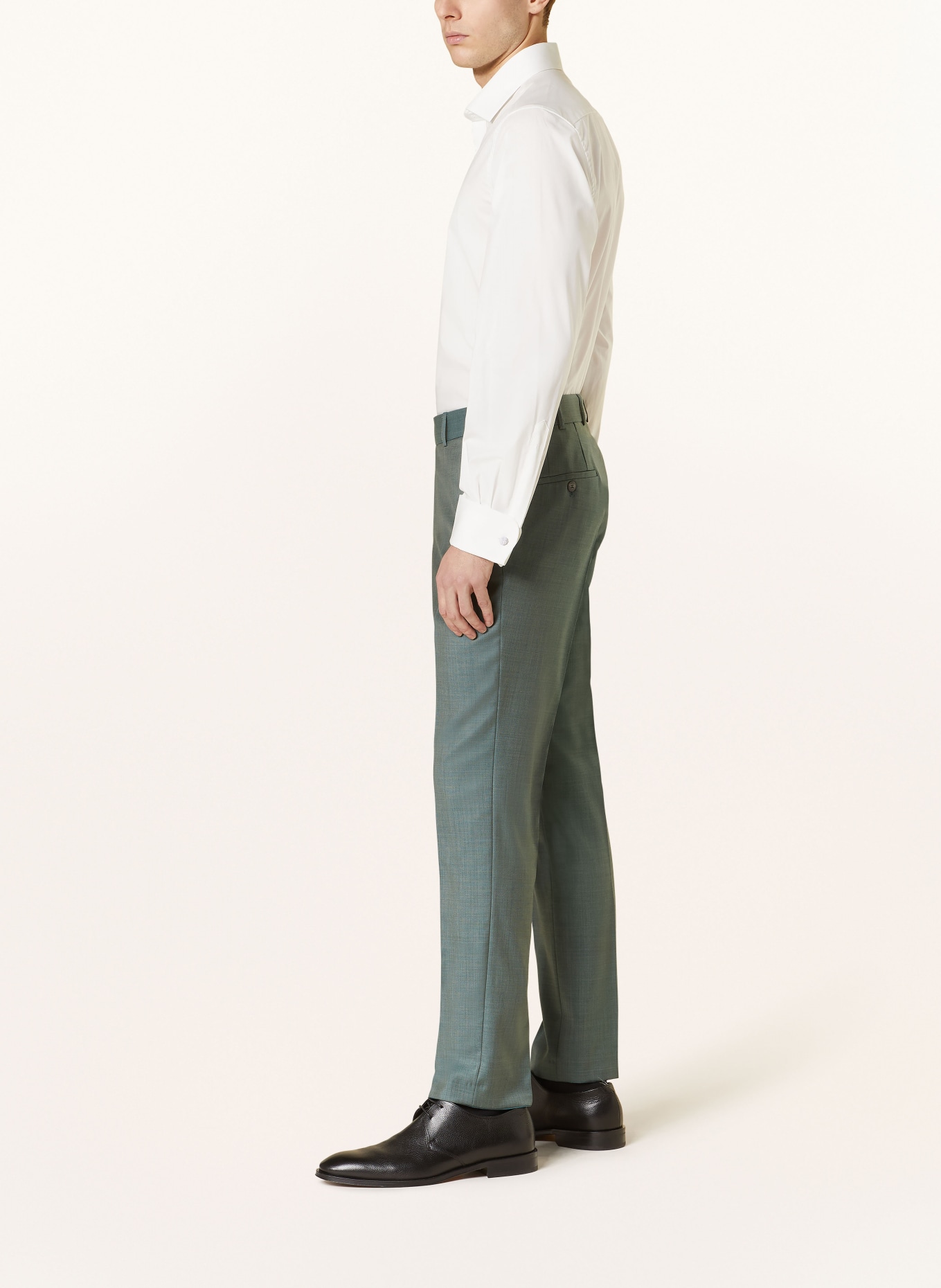 WILVORST Spodnie garniturowe extra slim fit, Kolor: 044 GRÜN (Obrazek 5)