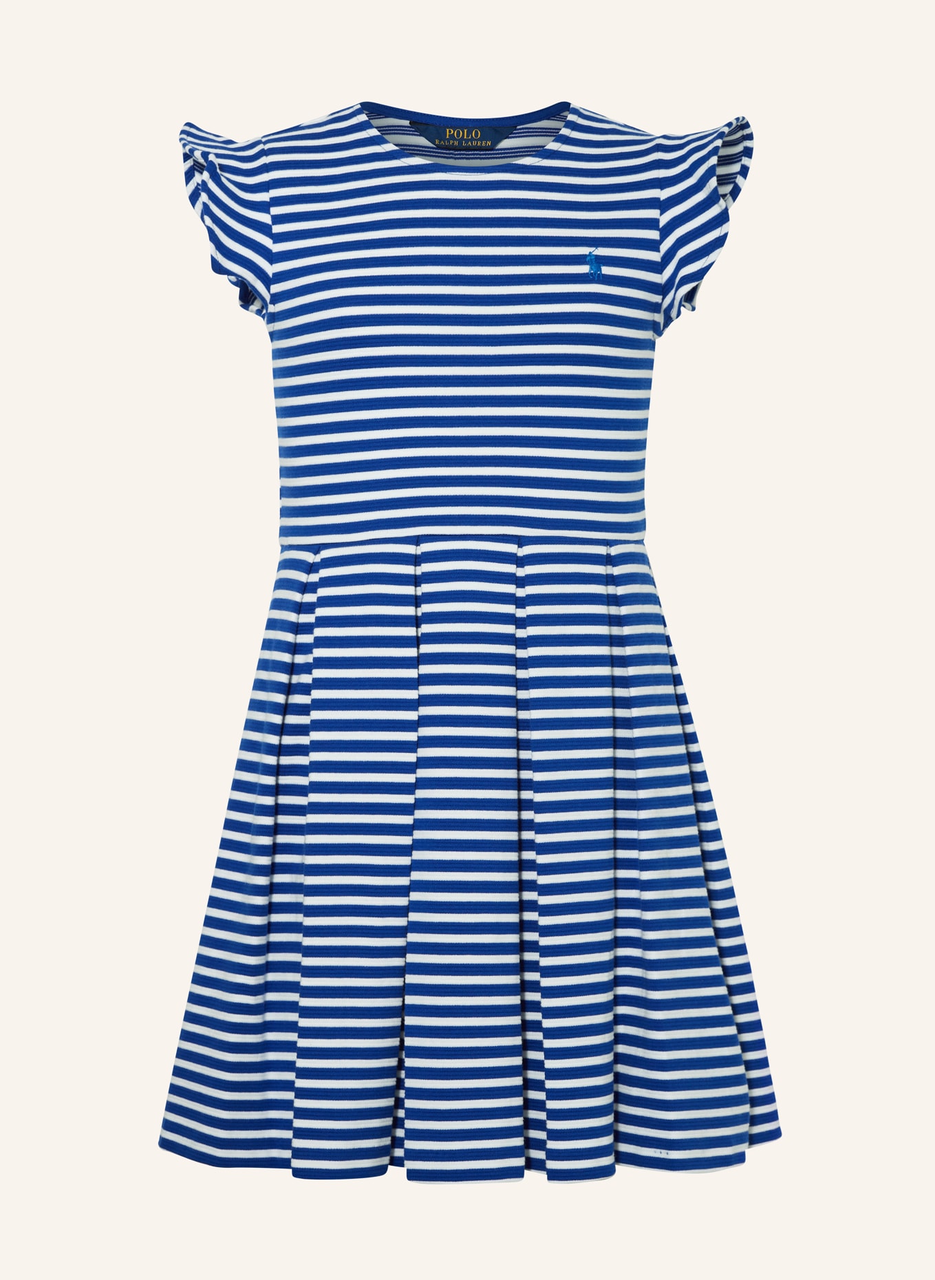 POLO RALPH LAUREN Kleid, Farbe: BLAU/ WEISS (Bild 1)