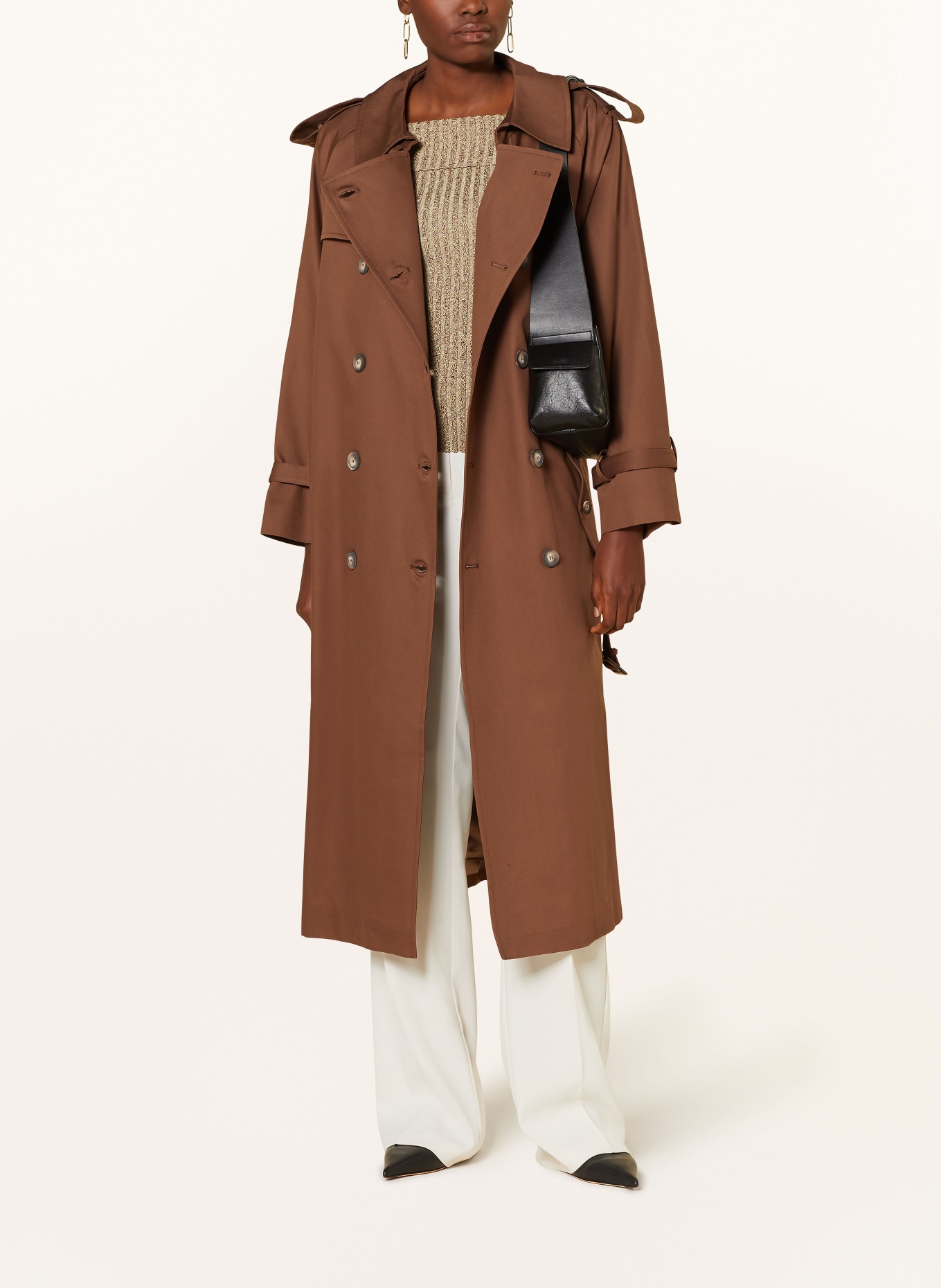 by Aylin Koenig Trench coat BONNIE, Color: BROWN (Image 2)