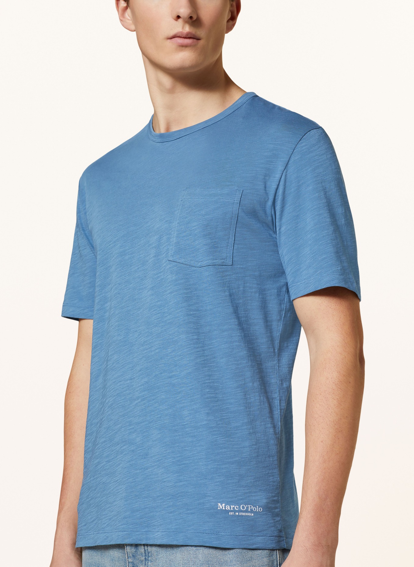 Marc O'Polo T-Shirt, Farbe: DUNKELBLAU (Bild 4)