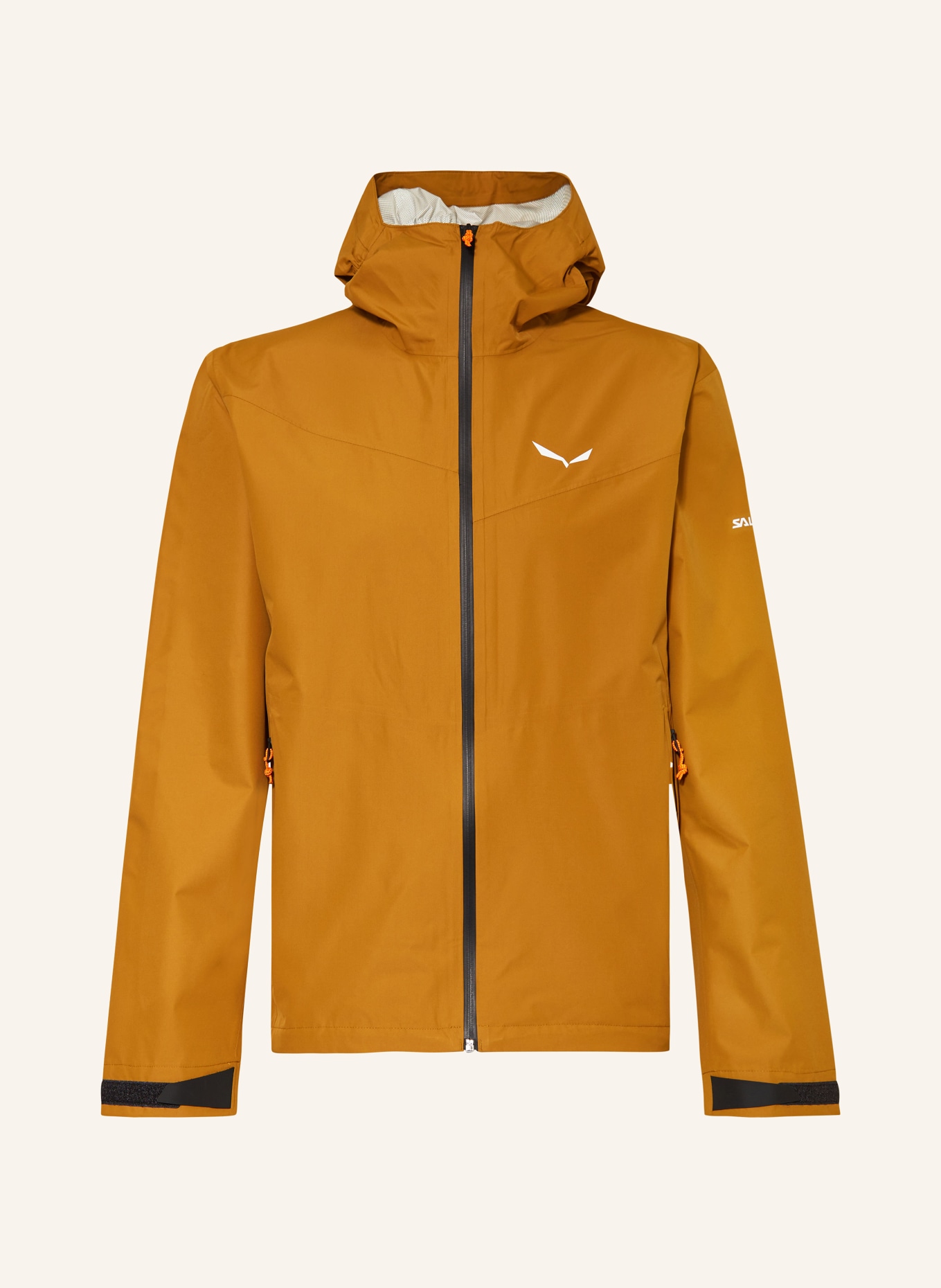 SALEWA Regenjacke PUEZ AQUA POWERTEX, Farbe: DUNKELGELB (Bild 1)