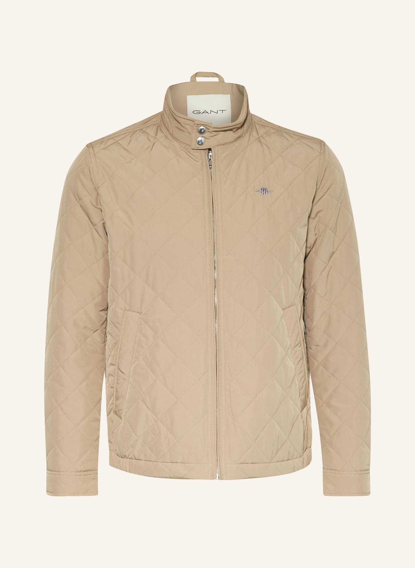GANT Quilted jacket in 204 cold beige