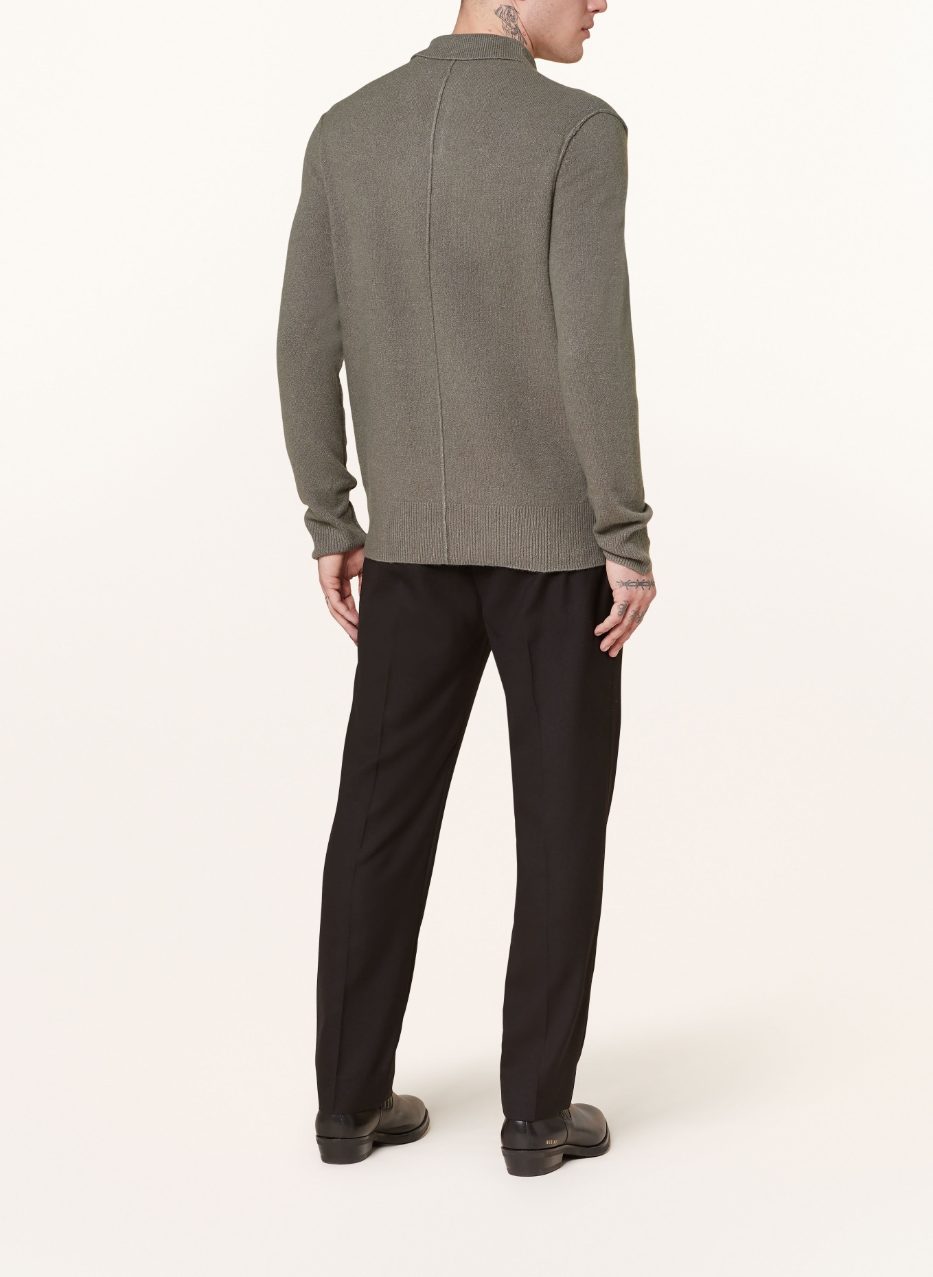 ALLSAINTS Pullover STATTEN, Farbe: GRAU (Bild 3)