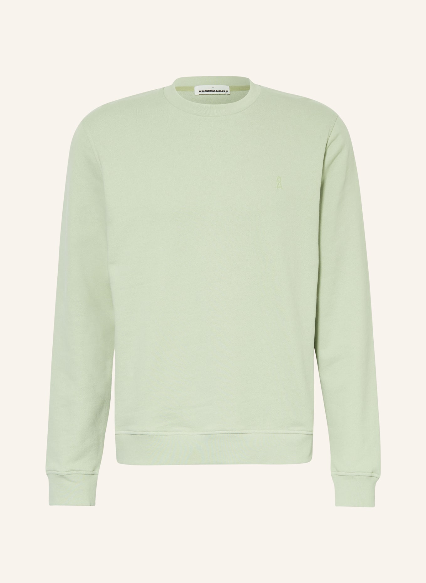 ARMEDANGELS Sweatshirt BAARO, Color: LIGHT GREEN (Image 1)
