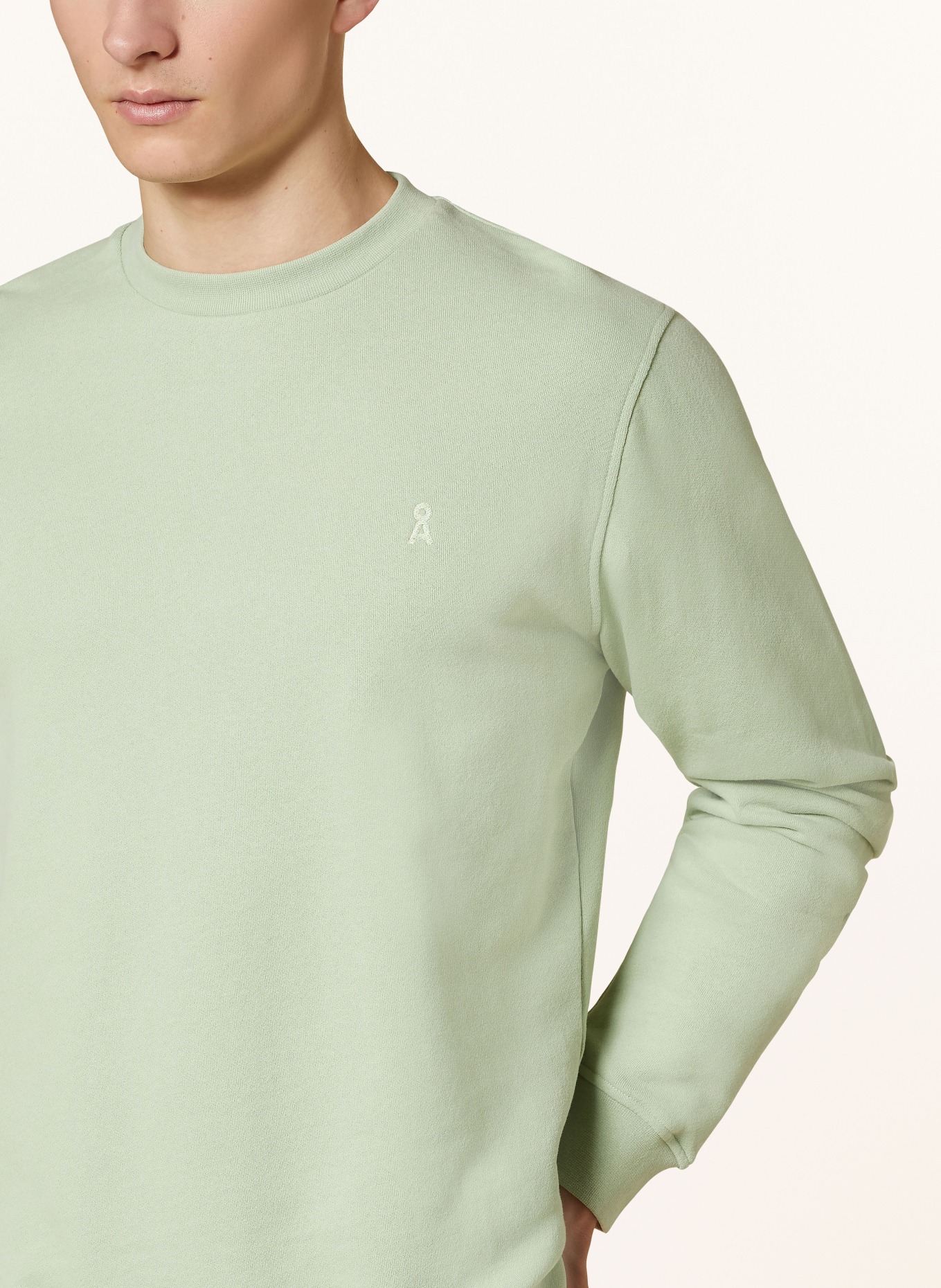 ARMEDANGELS Sweatshirt BAARO, Color: LIGHT GREEN (Image 4)