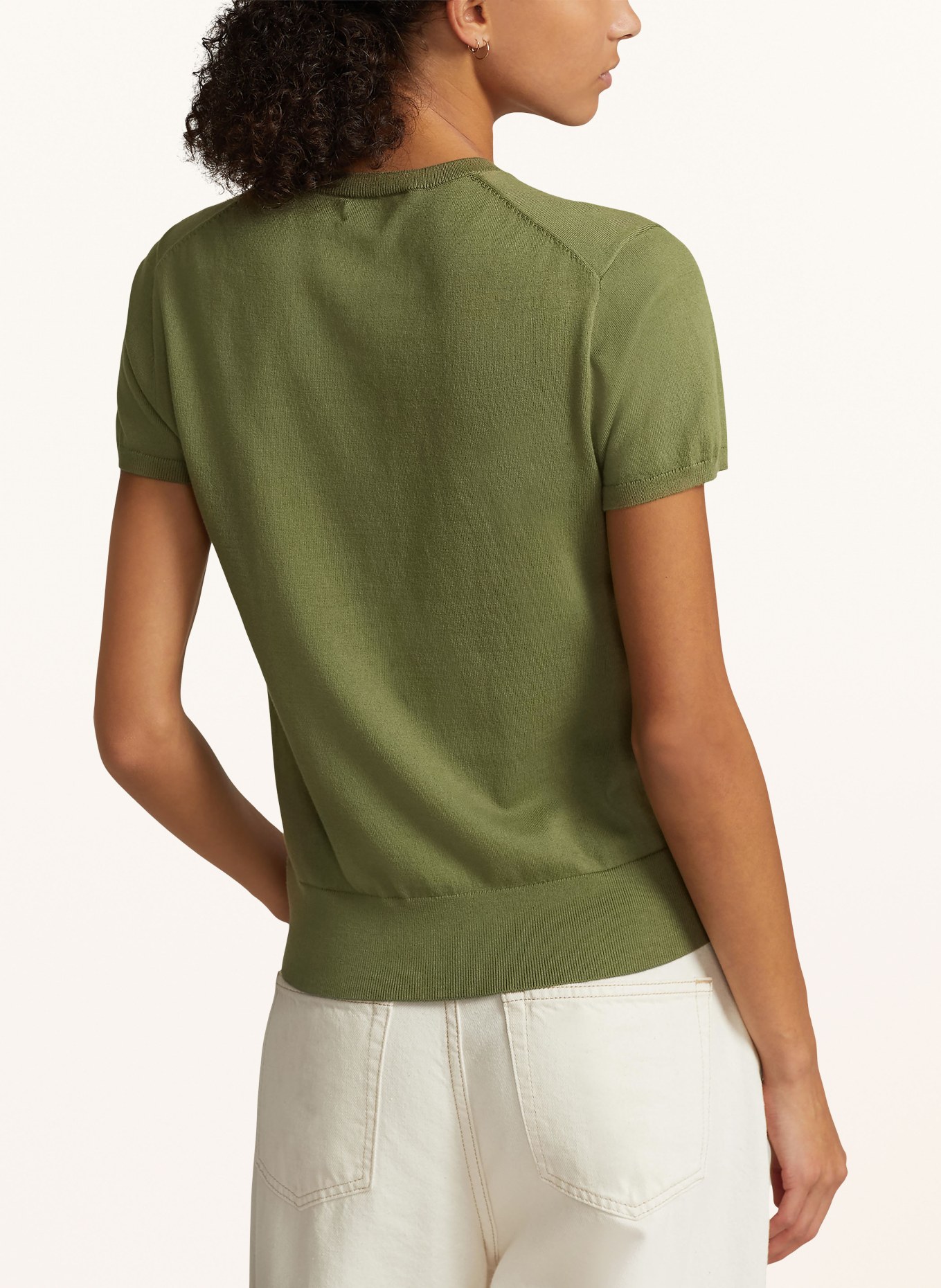 POLO RALPH LAUREN Strickshirt, Farbe: OLIV (Bild 3)