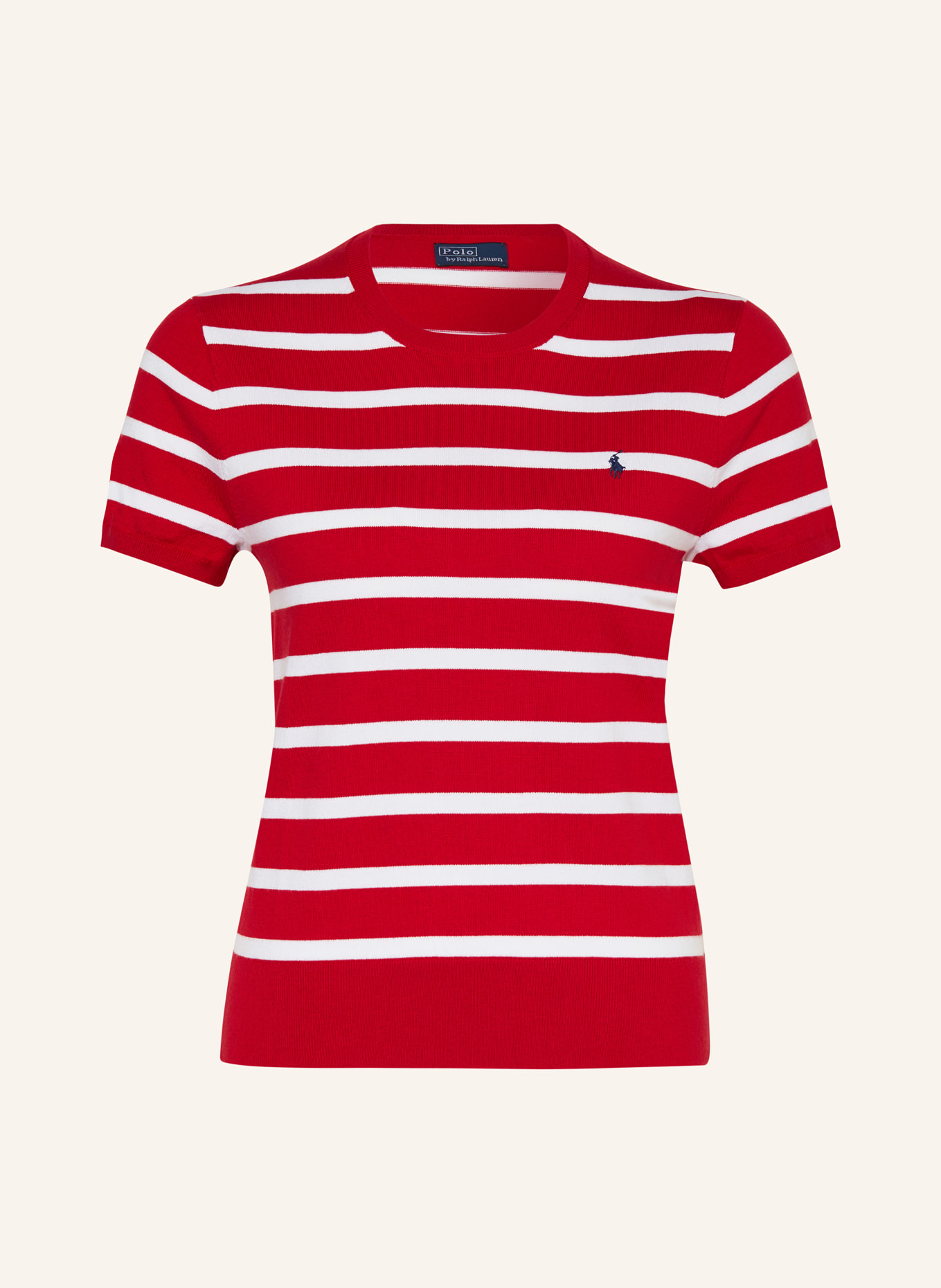 POLO RALPH LAUREN Knit shirt, Color: RED/ WHITE (Image 1)