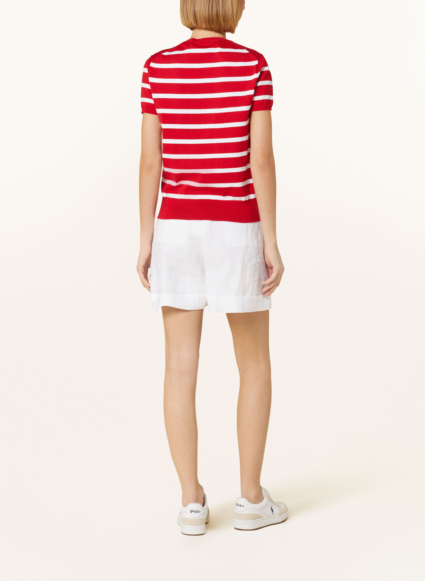 POLO RALPH LAUREN Knit shirt, Color: RED/ WHITE (Image 3)