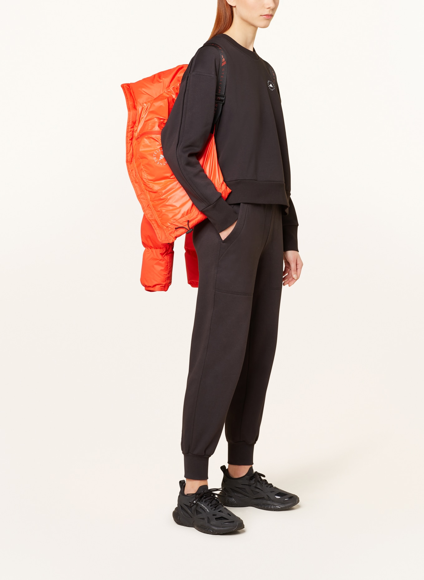 adidas by Stella McCartney Quilted jacket TRUENATURE, Color: RED (Image 5)