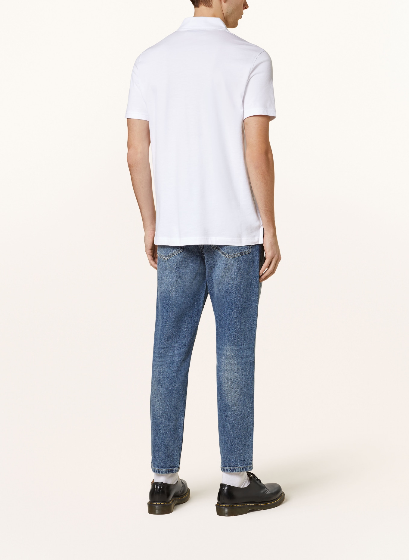 BELSTAFF Piqué polo shirt, Color: WHITE (Image 3)